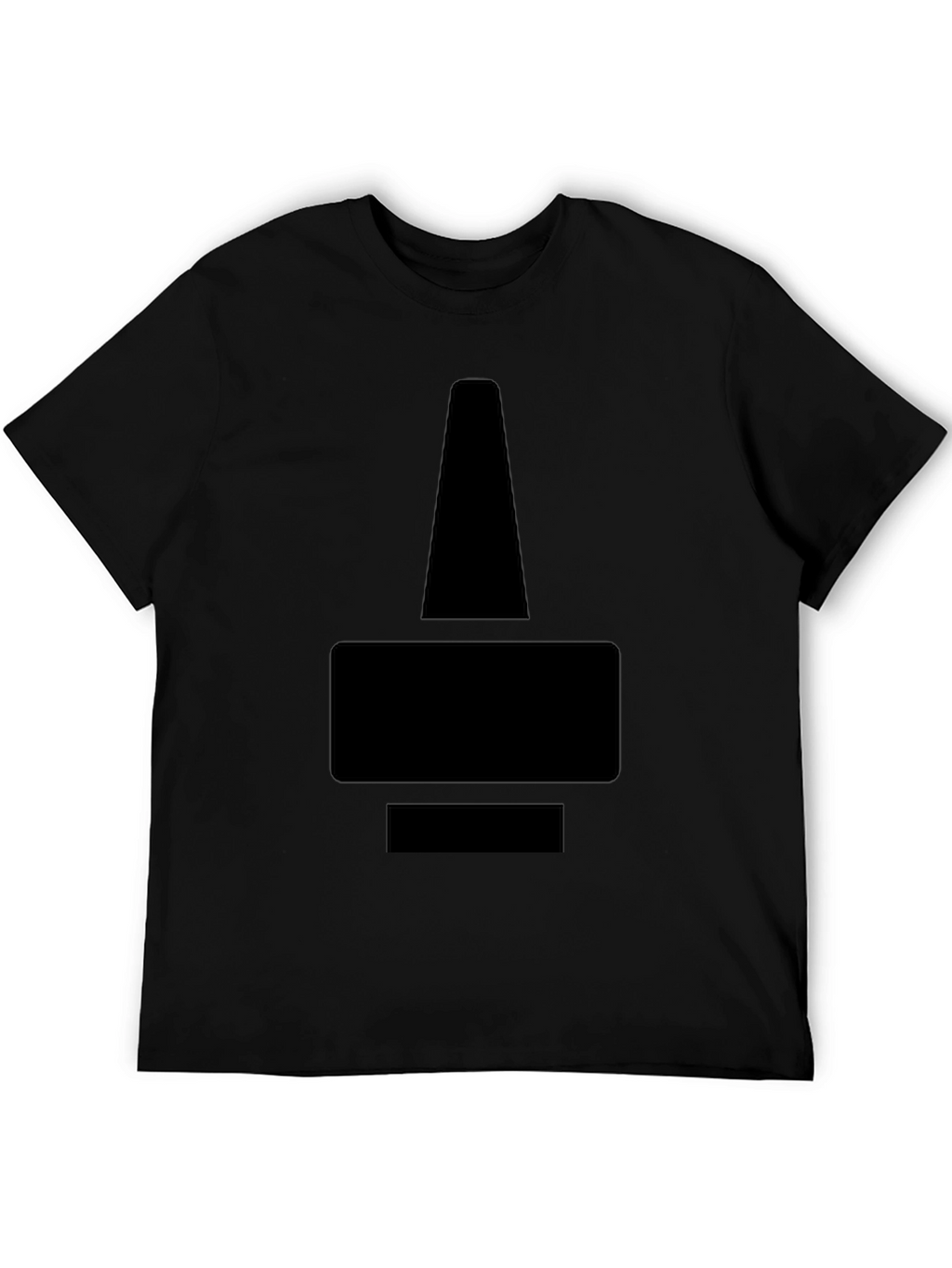 Geometric Black T-Shirt