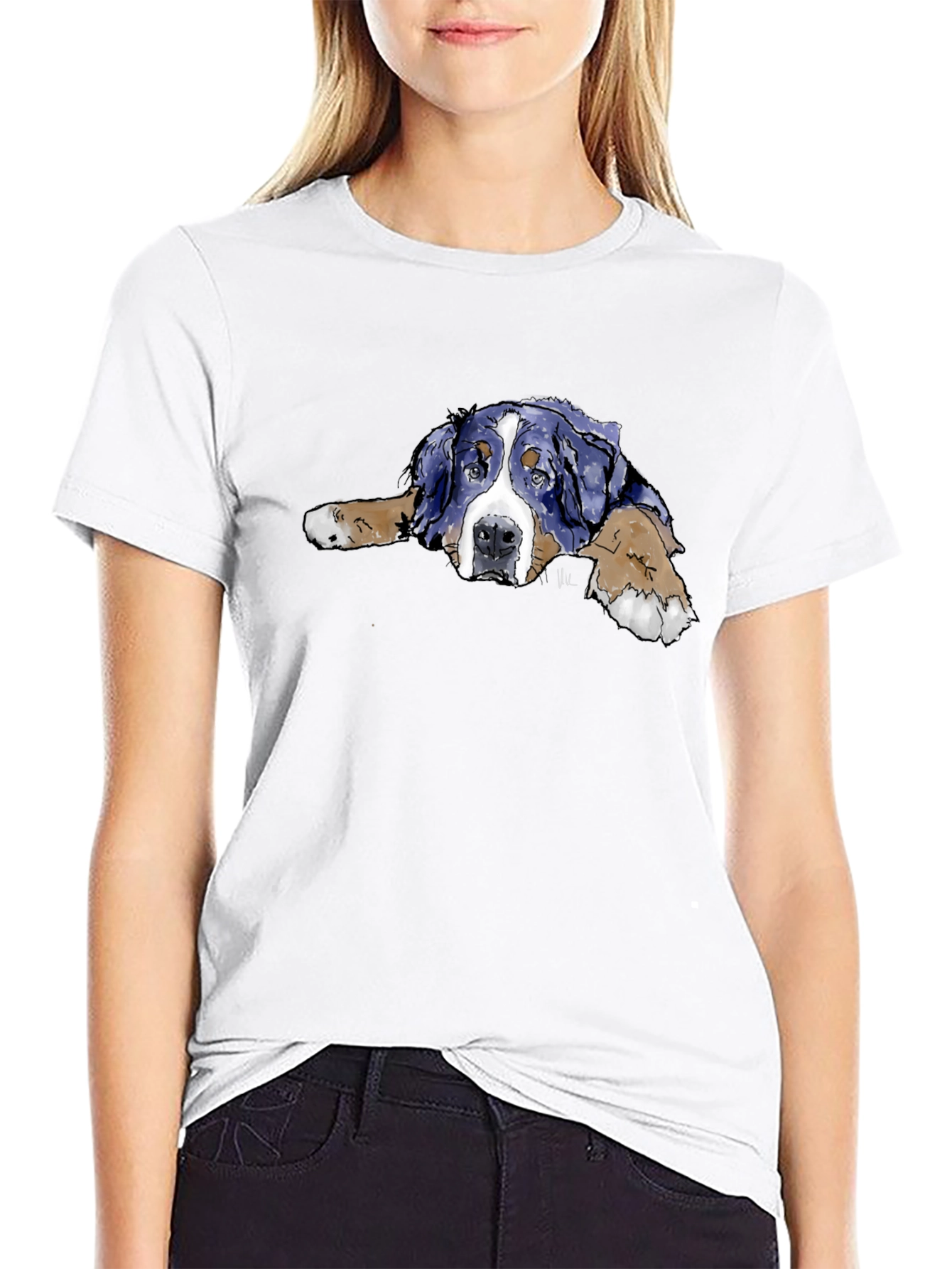 Bernese Mountain Dog T-Shirt - Cute Pup Tee