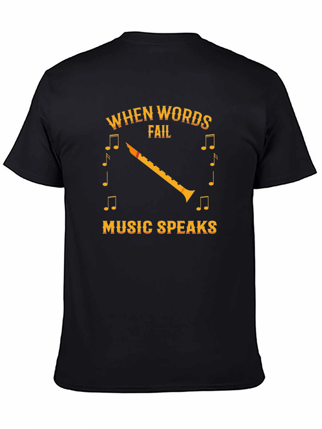 Music Speaks Graphic T-Shirt