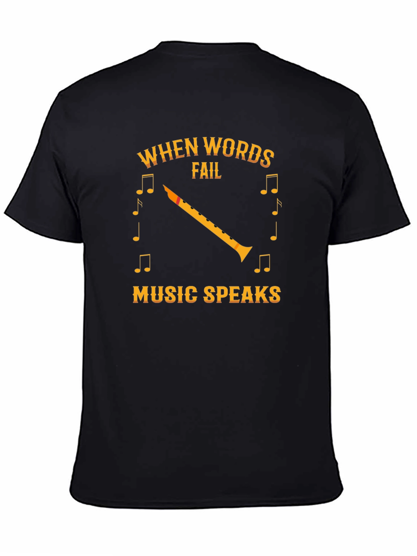 Music Speaks Graphic T-Shirt