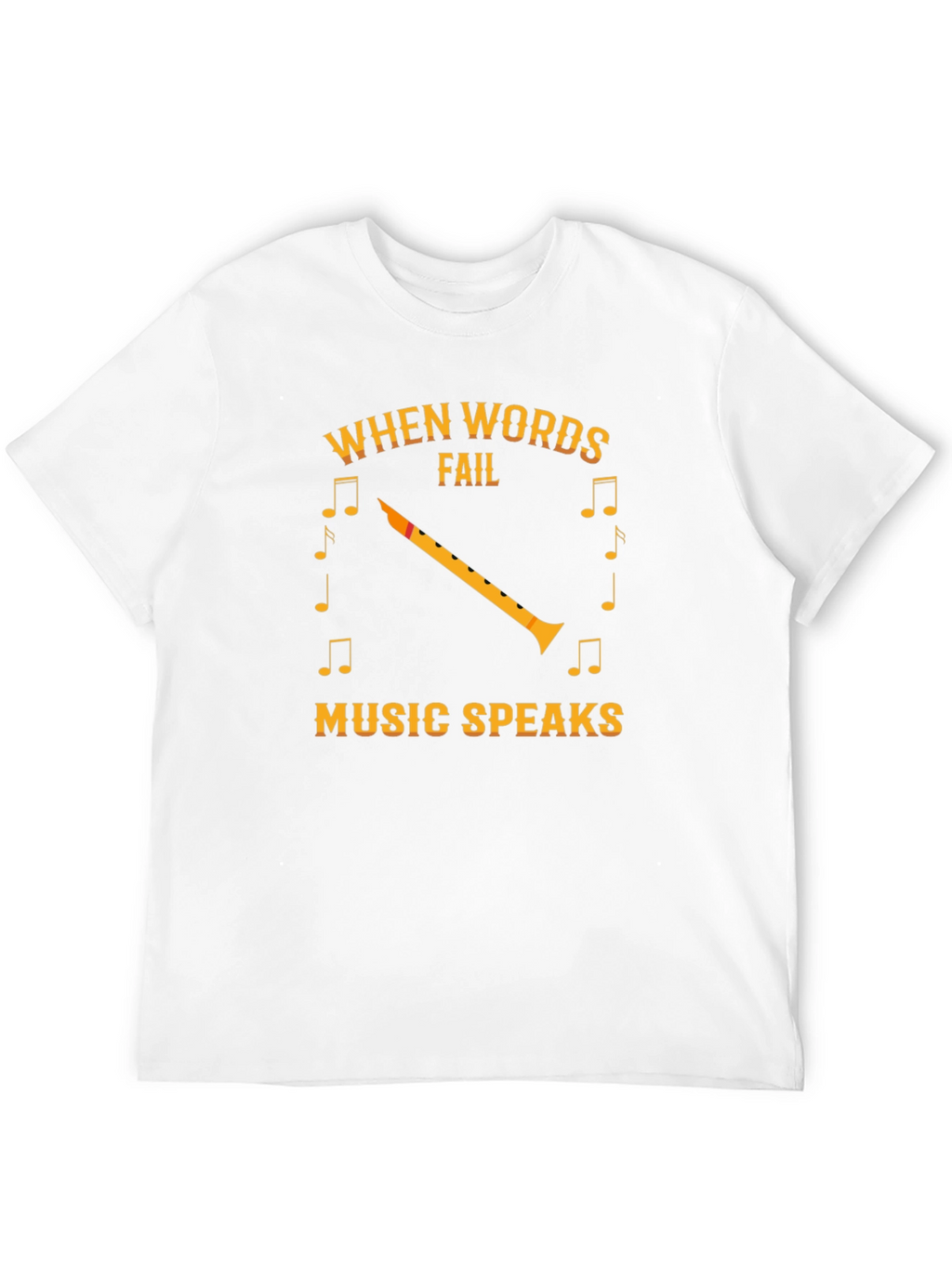 Music Speaks Graphic T-Shirt