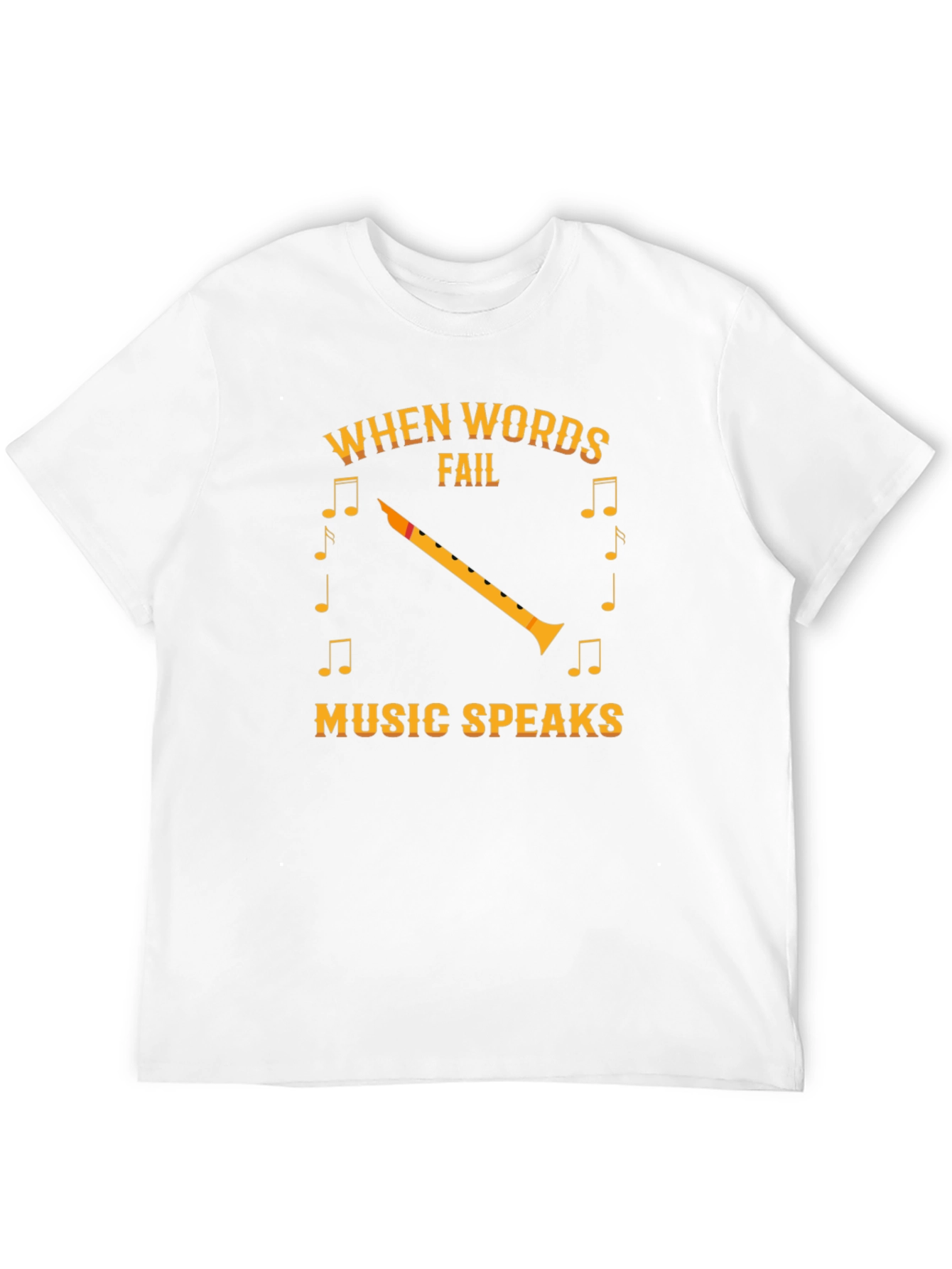 Music Speaks Graphic T-Shirt