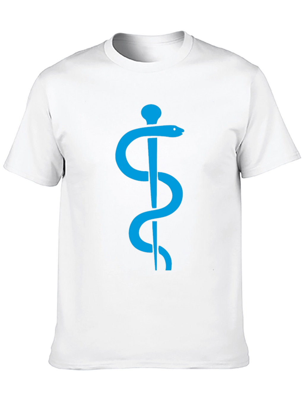 Rod of Asclepius Graphic Tee - Black