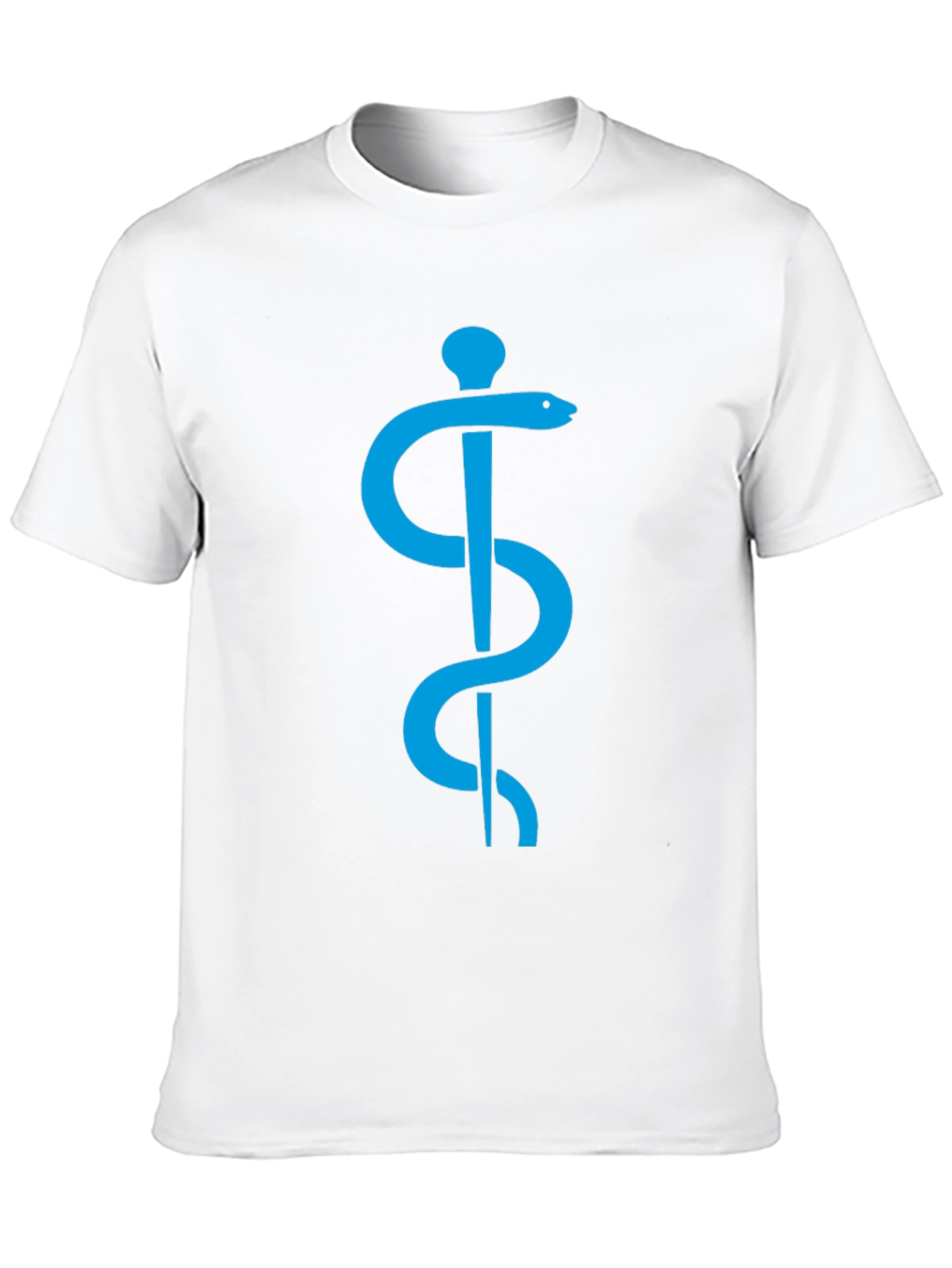 Rod of Asclepius Graphic Tee - Black