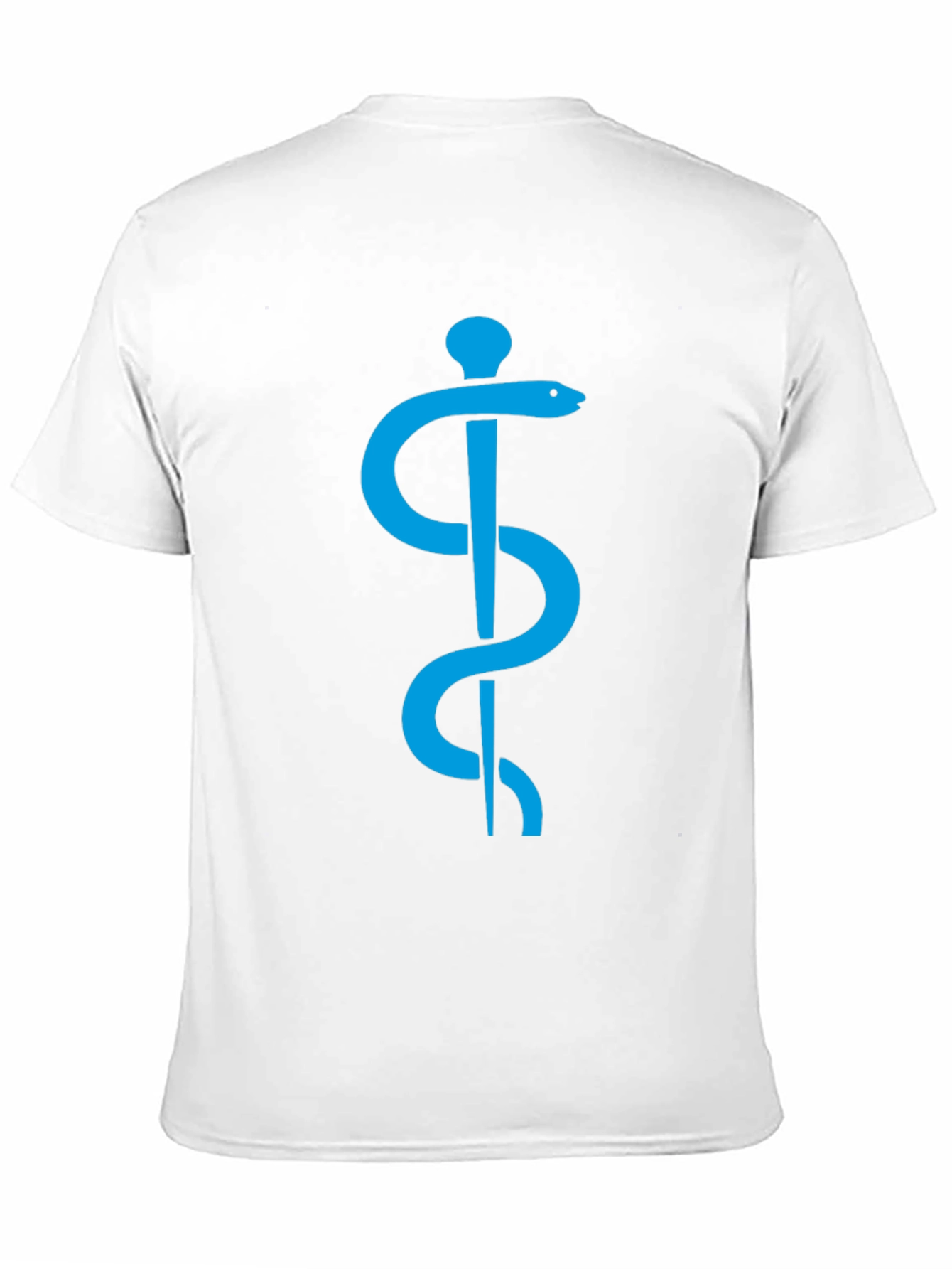 Rod of Asclepius Graphic Tee - Black