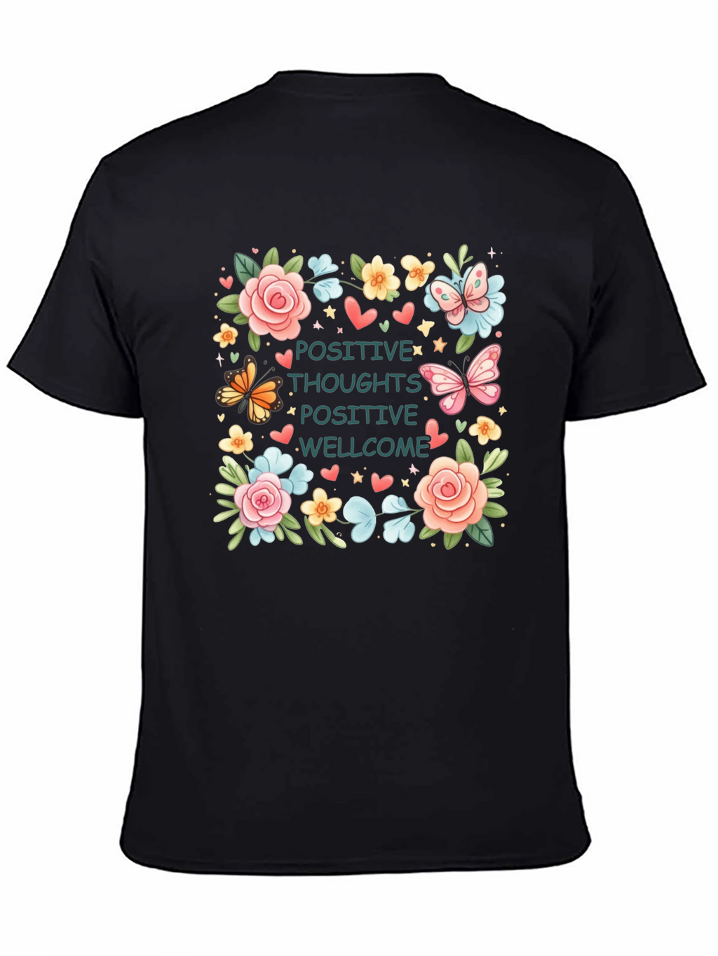Positive Thoughts Graphic T-Shirt
