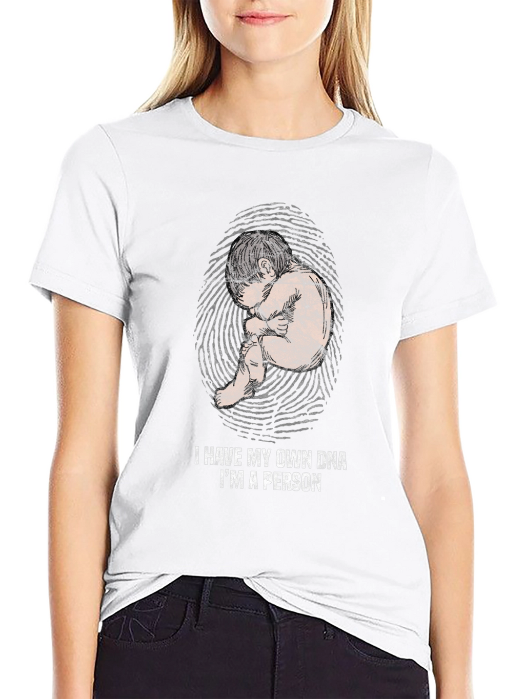Pro-Life DNA Person T-Shirt