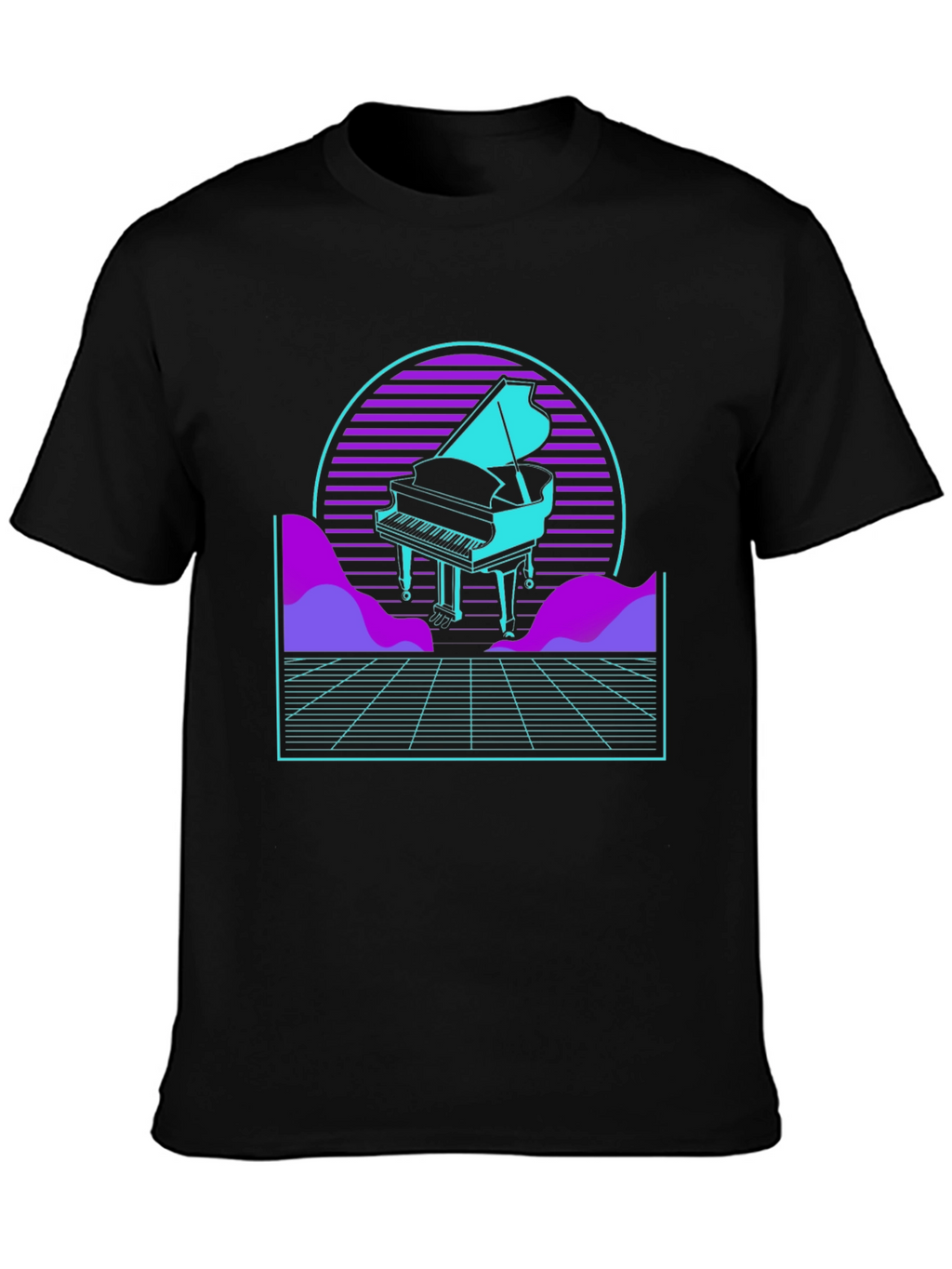 Synthwave Piano T-Shirt