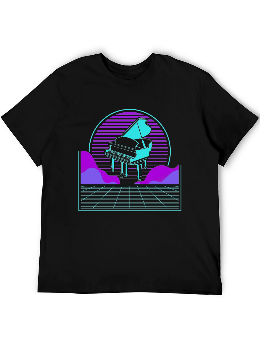 Synthwave Piano T-Shirt