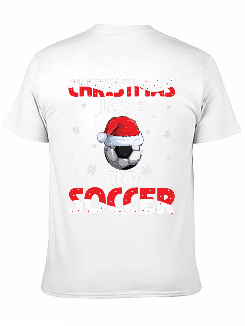 Christmas Love and Soccer T-Shirt