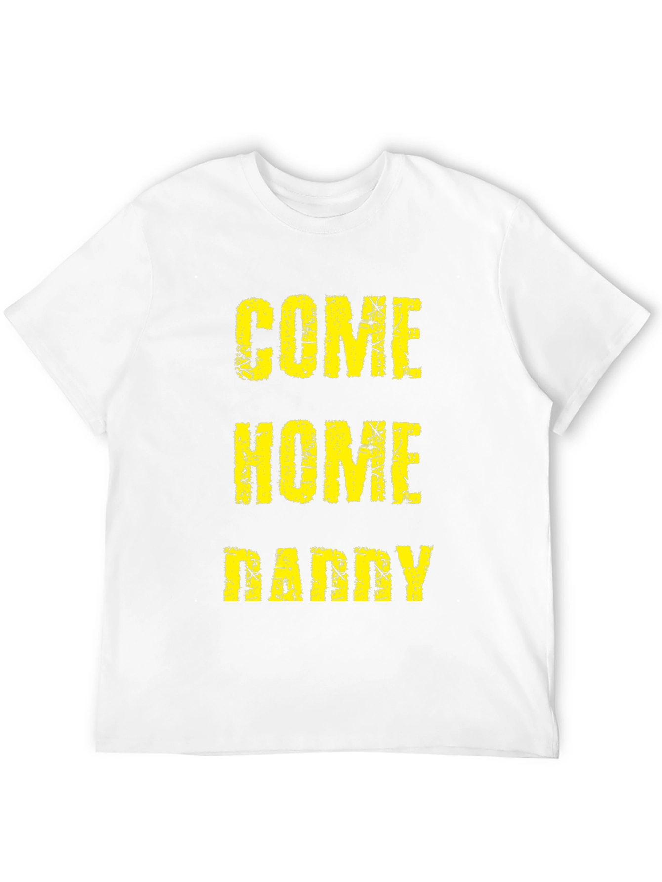Come Home Daddy Tee - Black Graphic T-Shirt