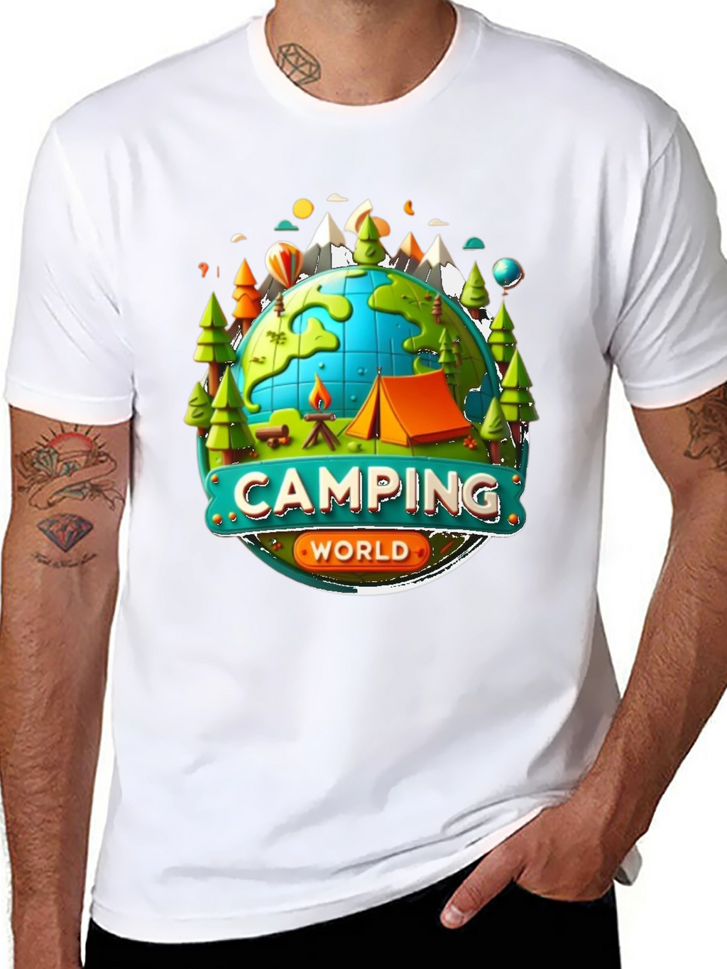 Camping World Graphic Tee - Adventure Awaits!