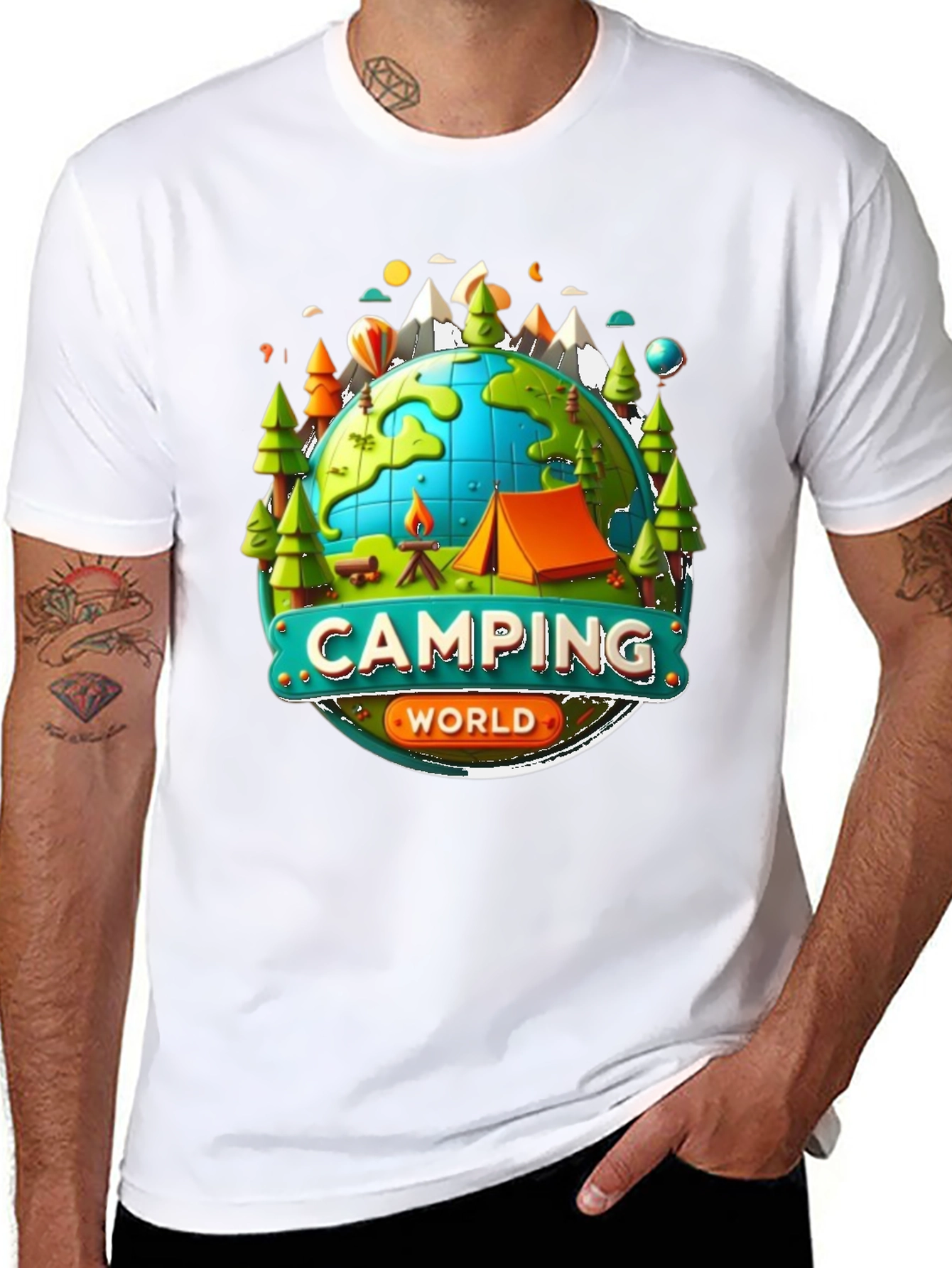Camping World Graphic Tee - Adventure Awaits!