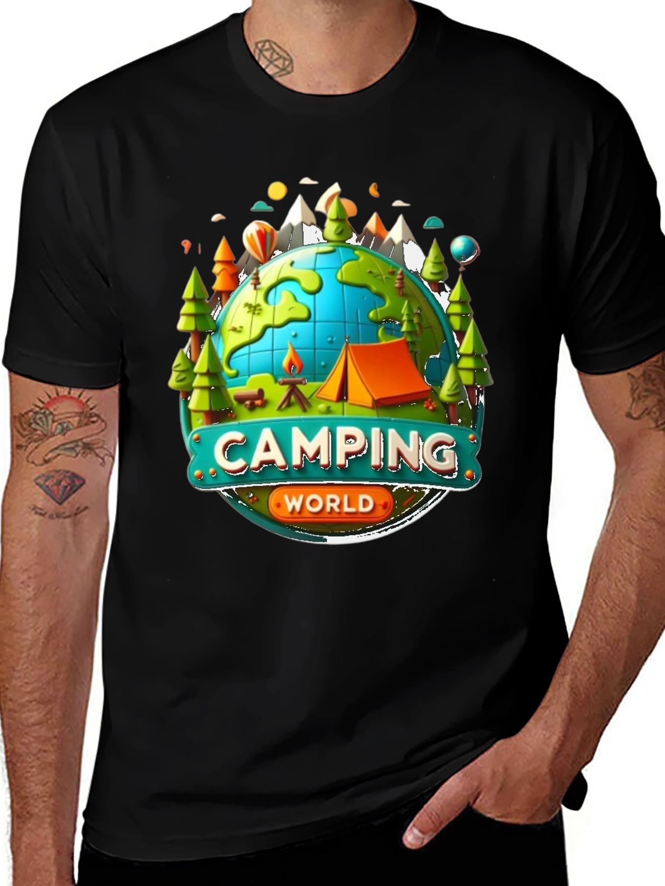 Camping World Graphic Tee - Adventure Awaits!
