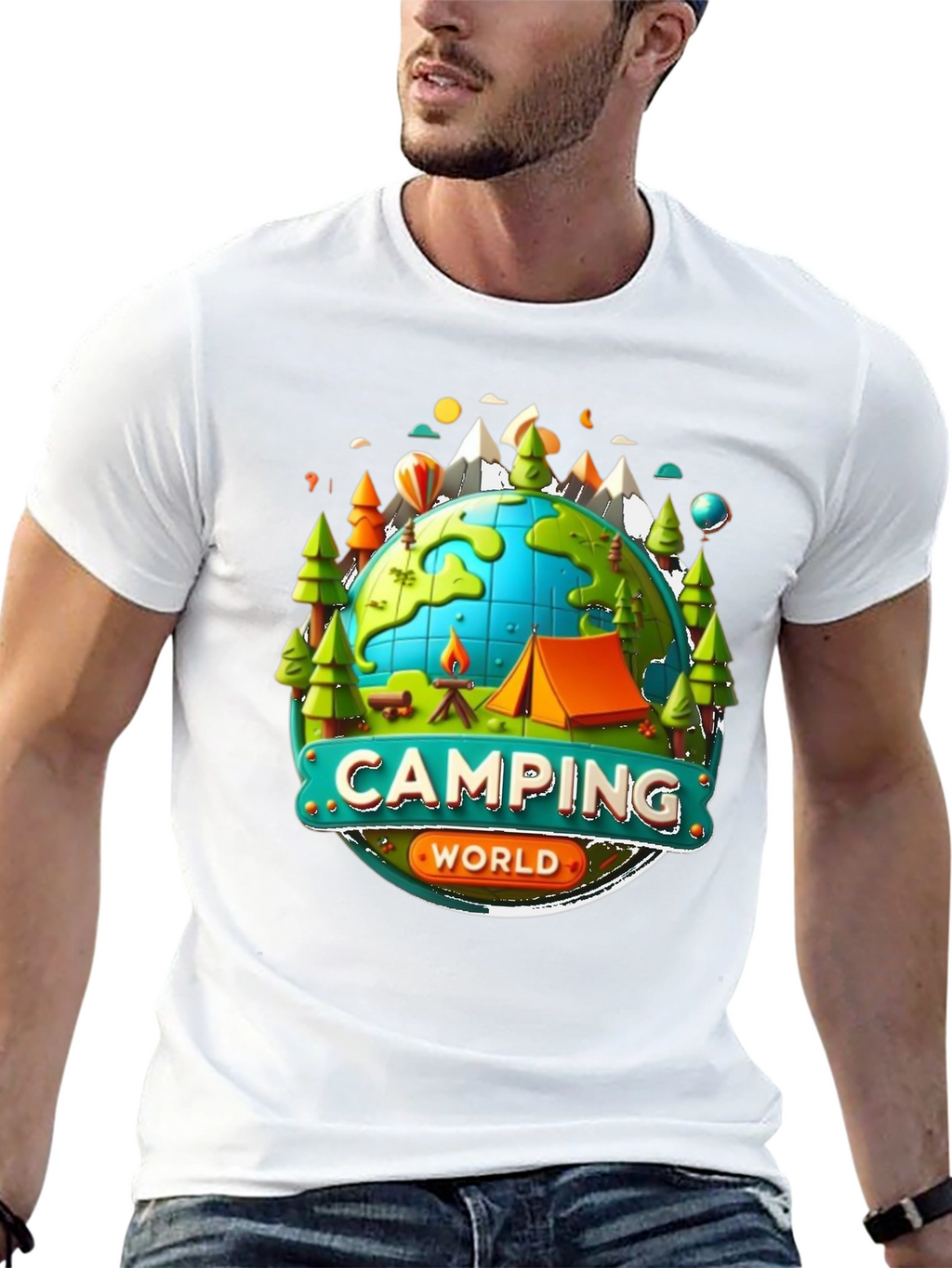 Camping World Graphic Tee - Adventure Awaits!