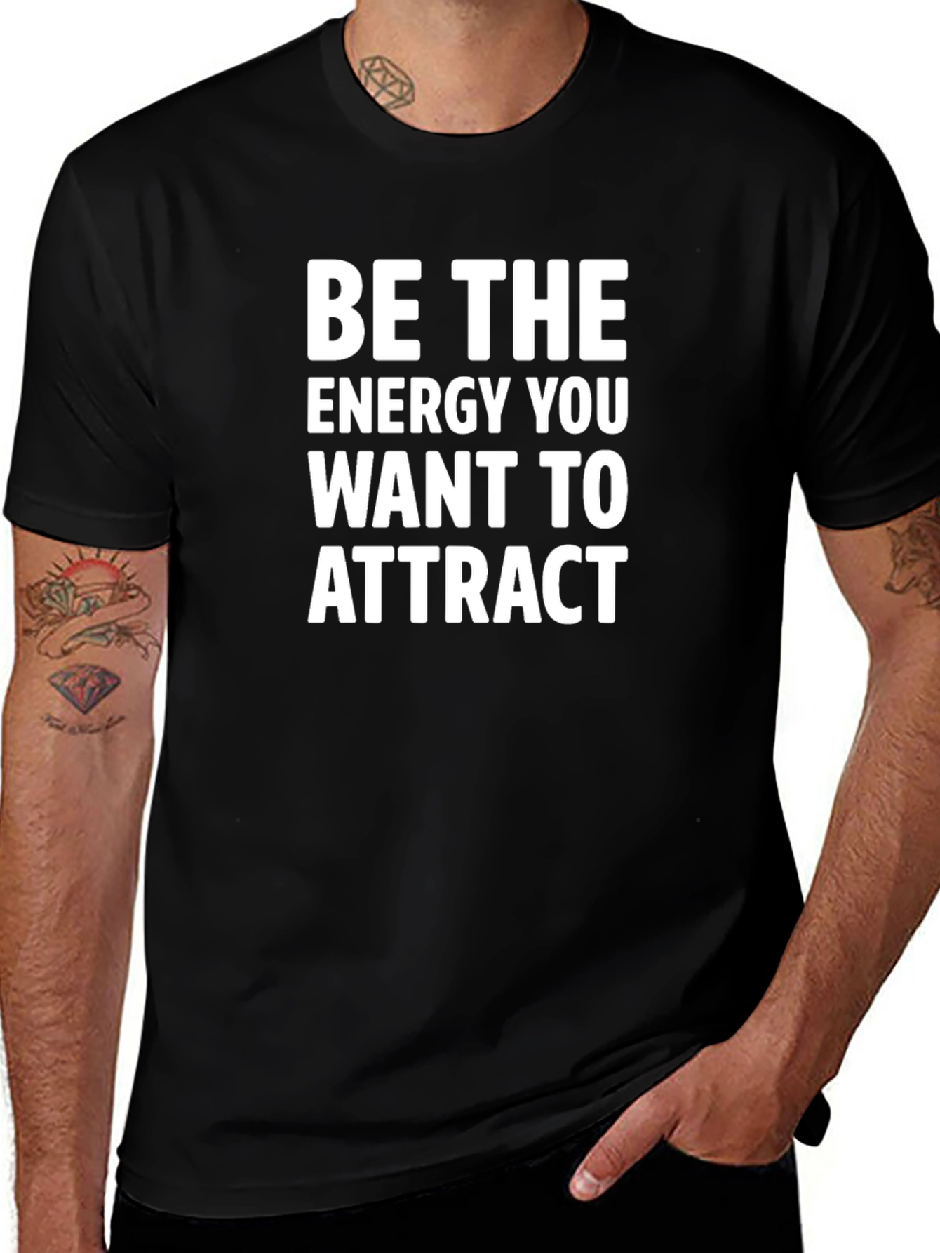 Be The Energy T-Shirt - Motivational Graphic Tee