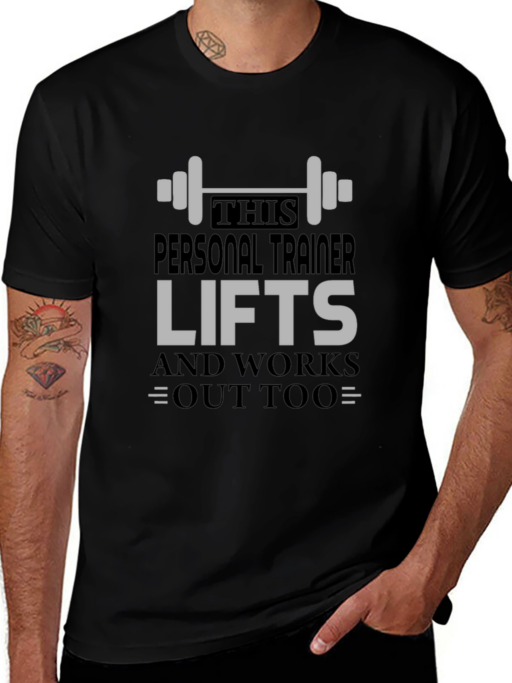 Personal Trainer Lifts T-Shirt - Gym Workout Tee