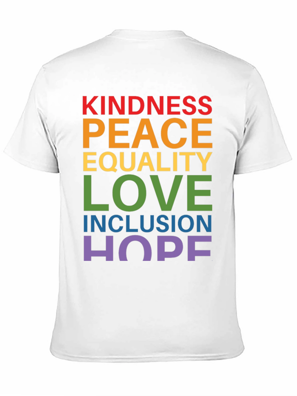 Kindness Peace Love Graphic Tee