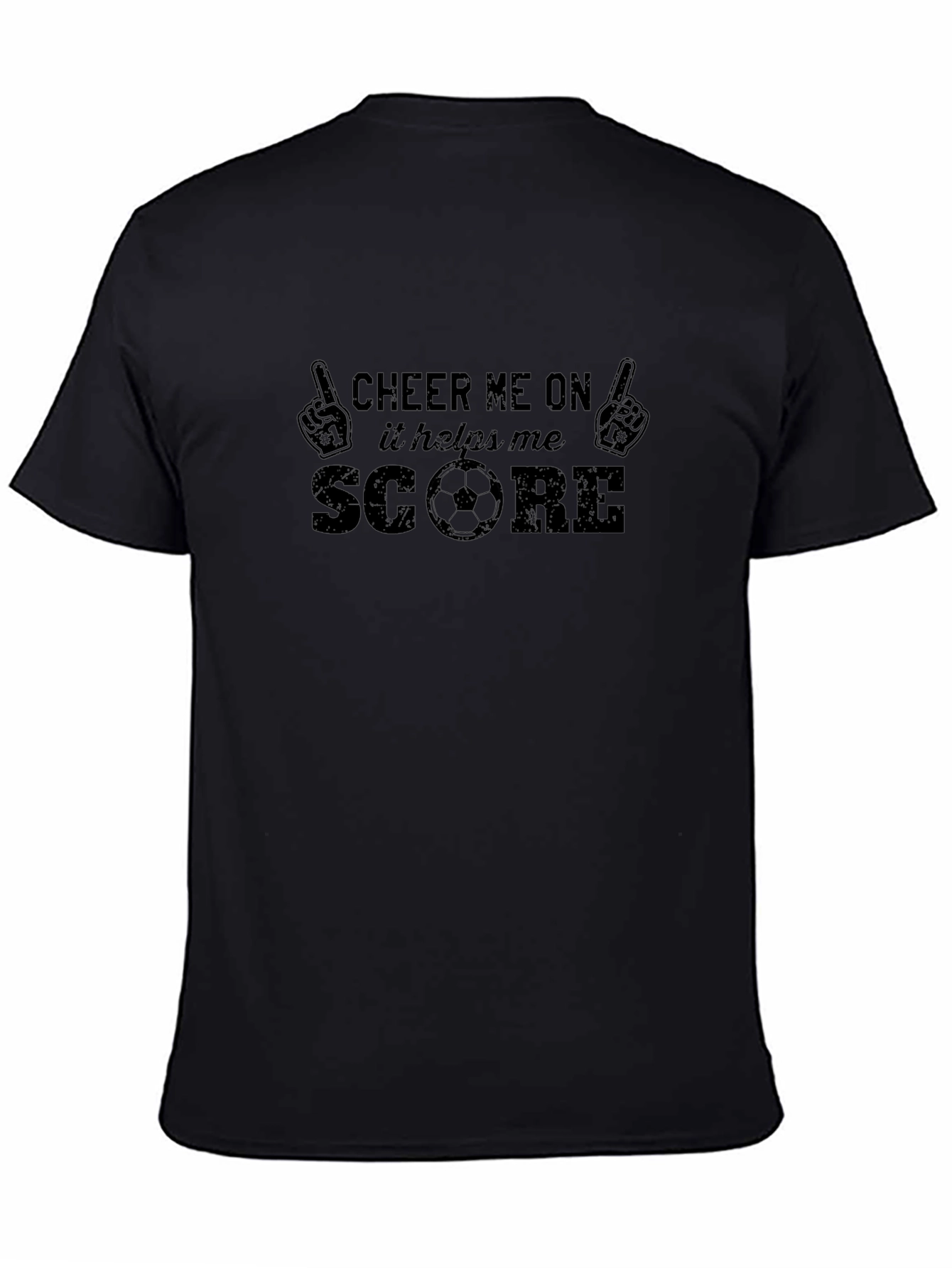 Cheer Me On Soccer Graphic Tee
