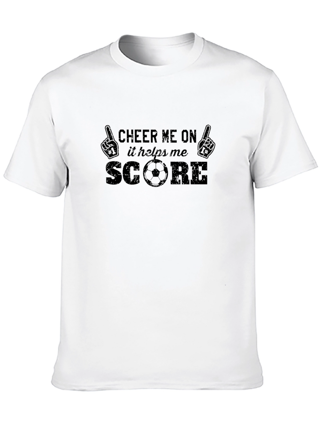 Cheer Me On Soccer Graphic Tee