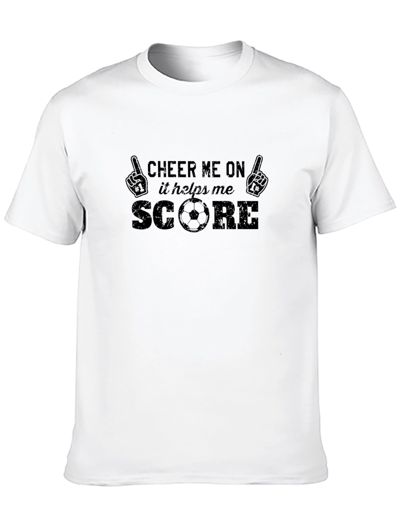 Cheer Me On Soccer Graphic Tee