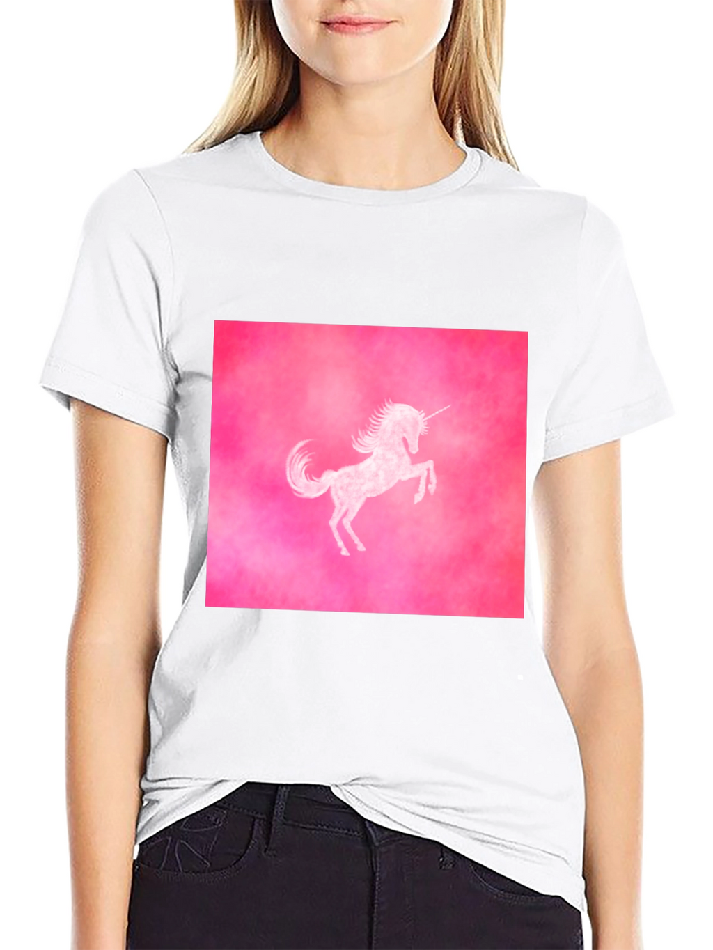 Unicorn Graphic Tee - Pink Fantasy