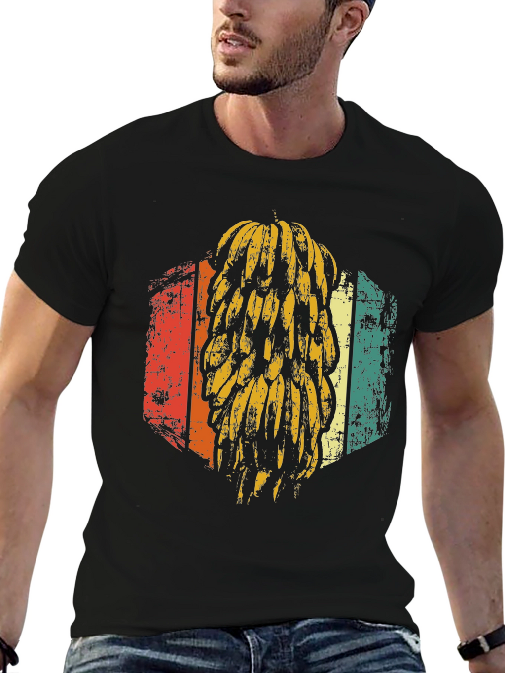 Retro Banana Bunch T-Shirt