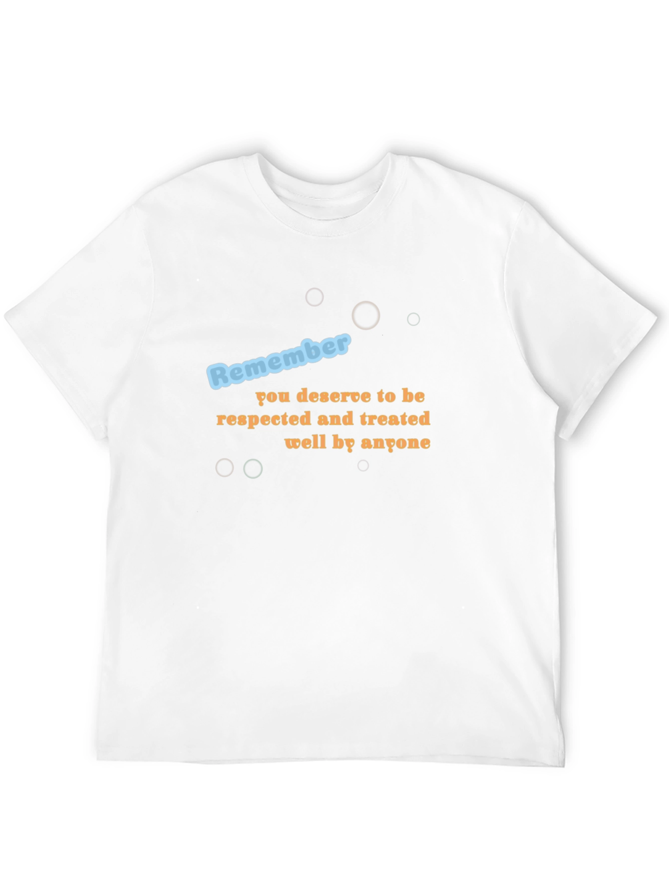 Inspirational Graphic Tee - Remember Respect