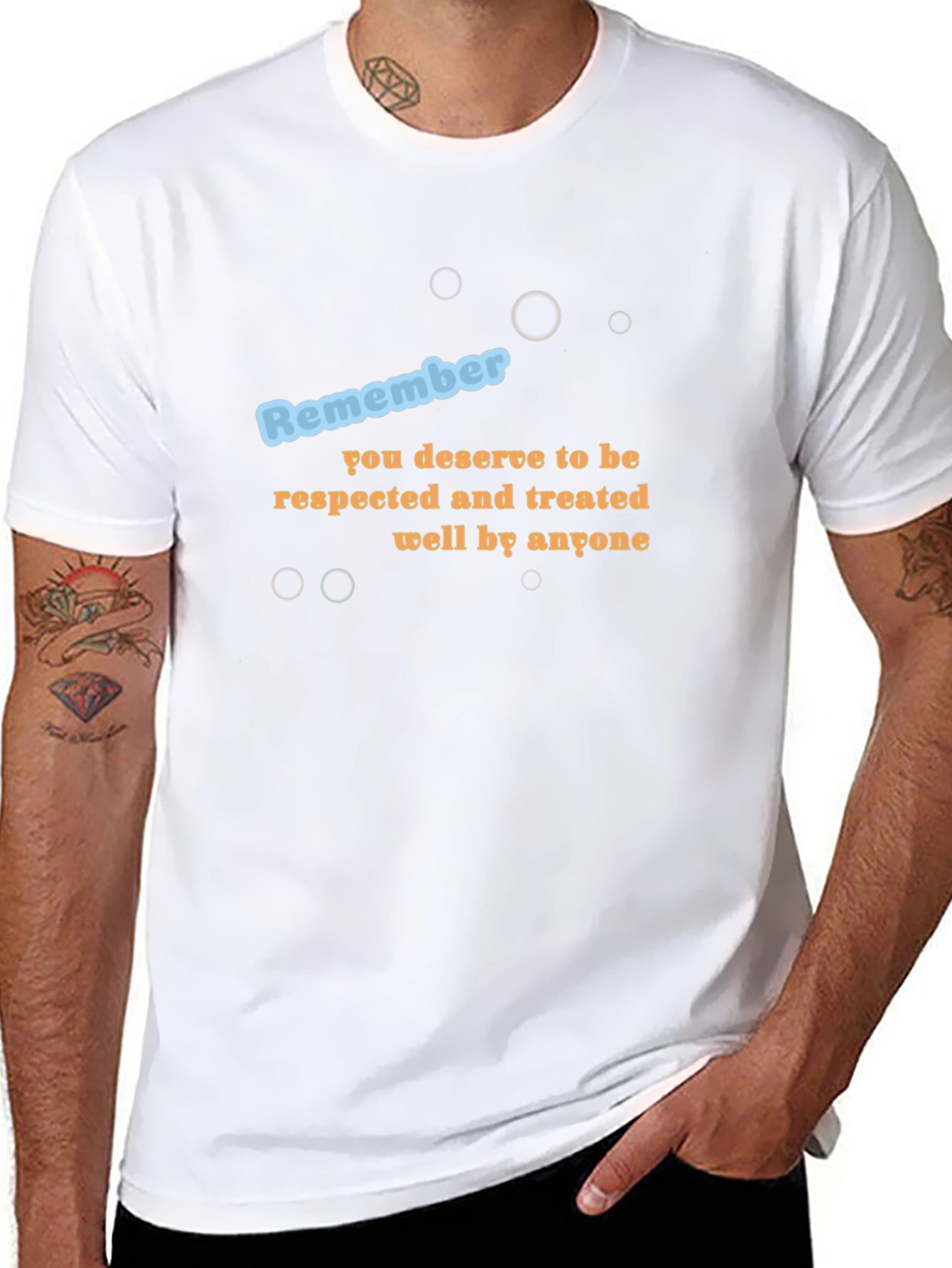 Inspirational Graphic Tee - Remember Respect