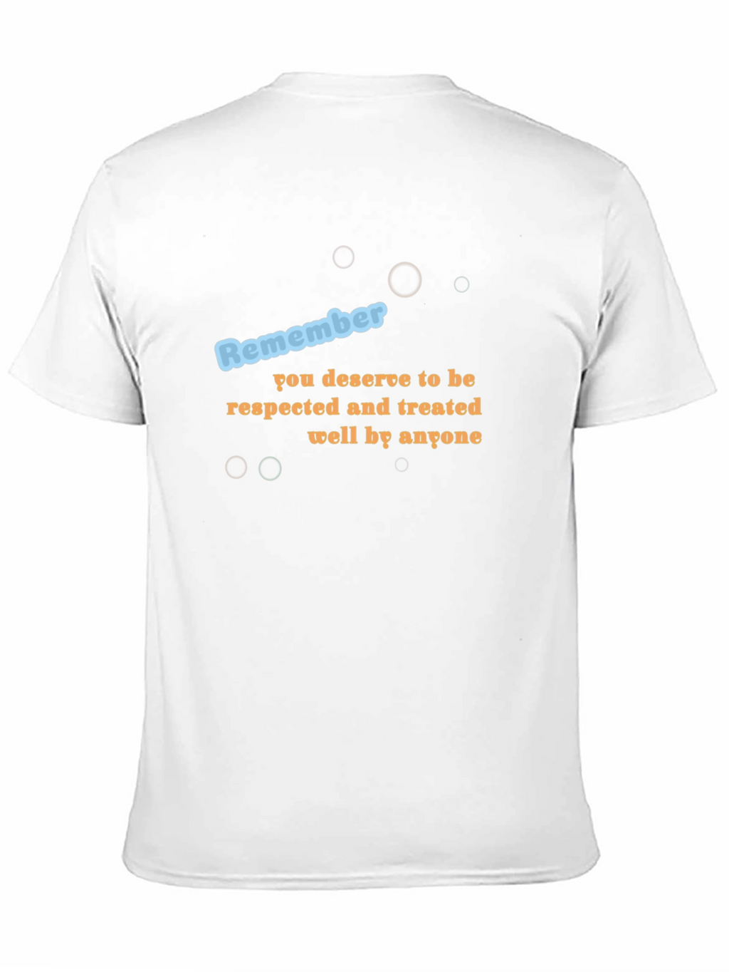 Inspirational Graphic Tee - Remember Respect