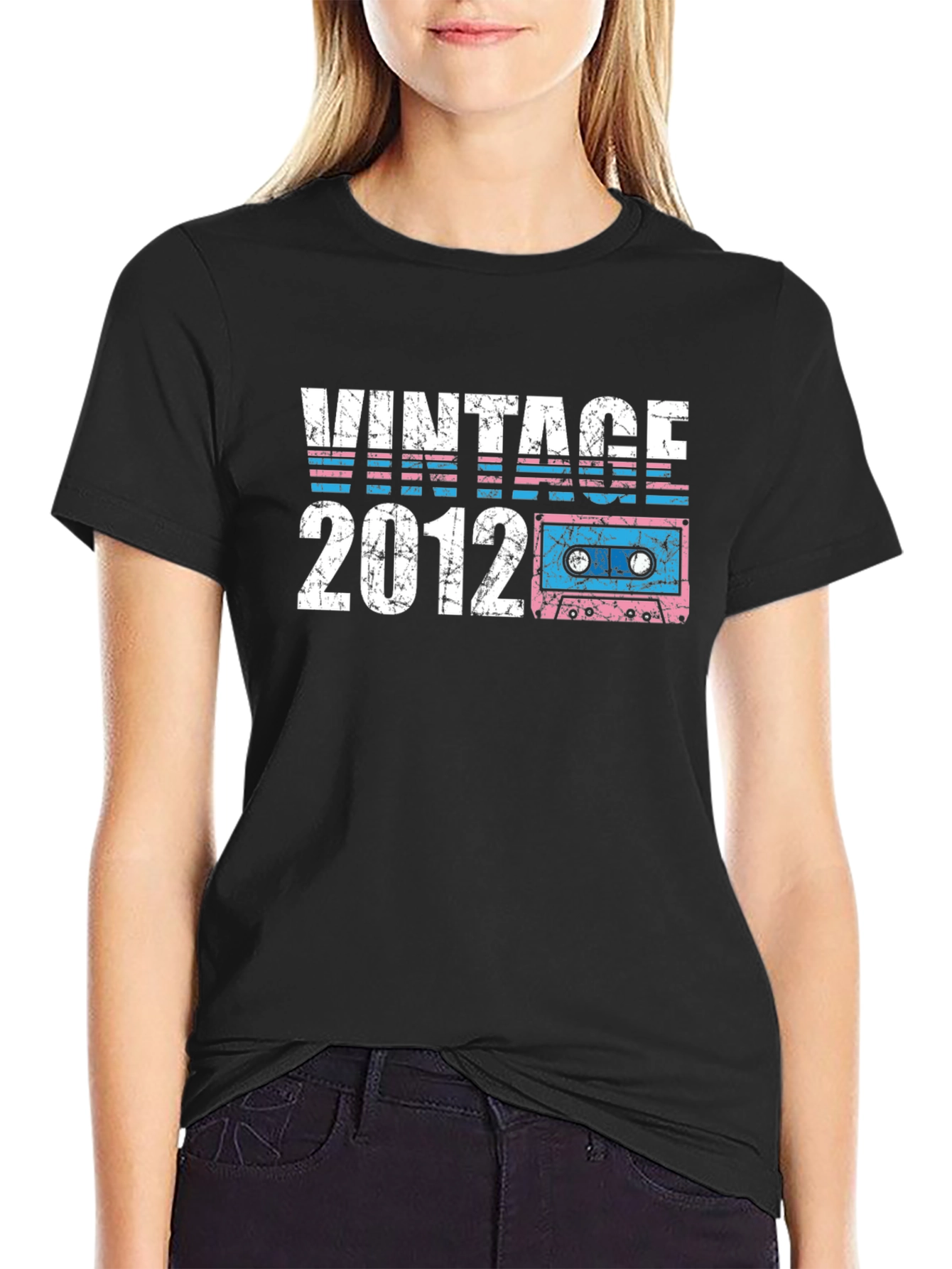 Vintage 2012 Cassette Tape T-Shirt
