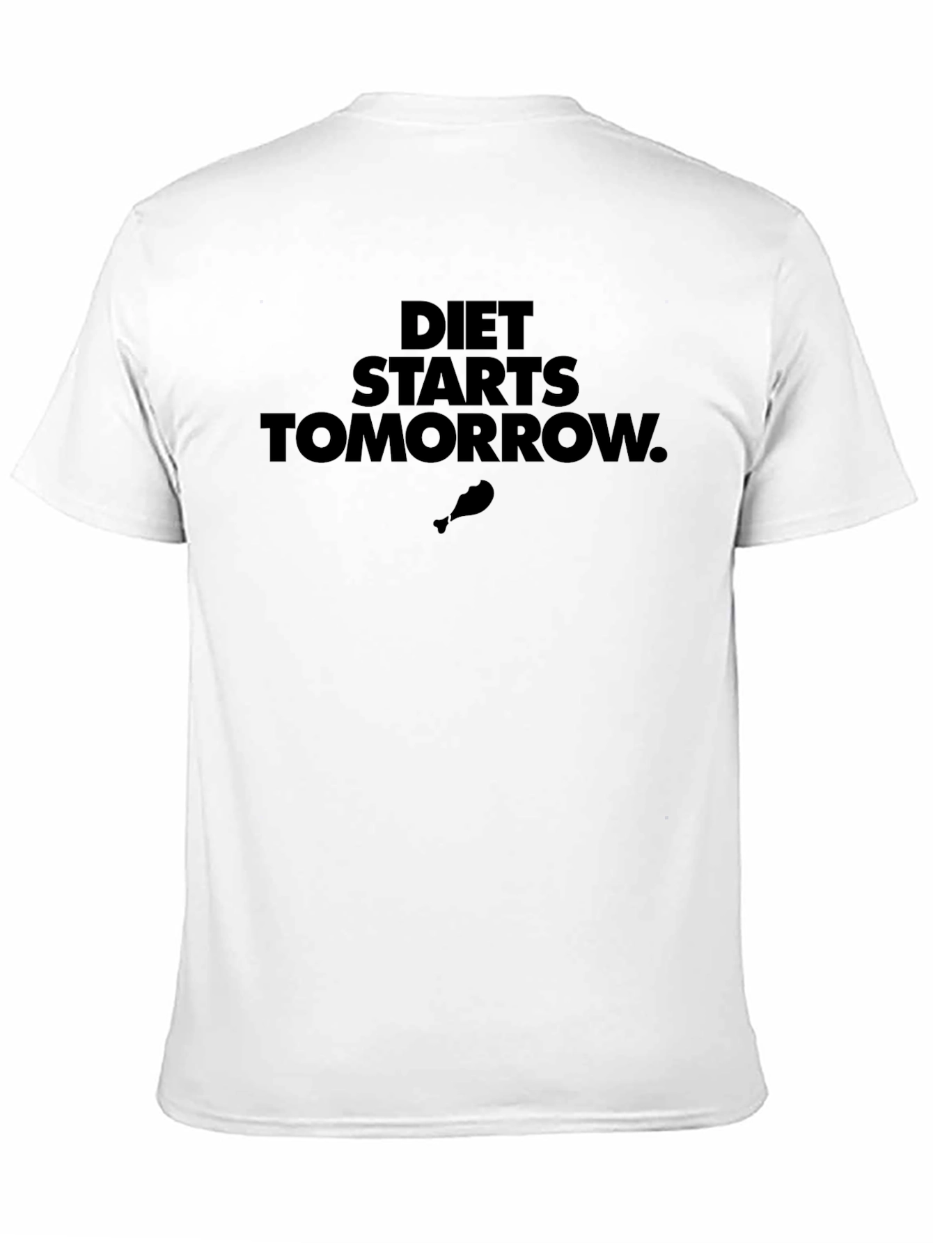 Diet Starts Tomorrow Graphic T-Shirt