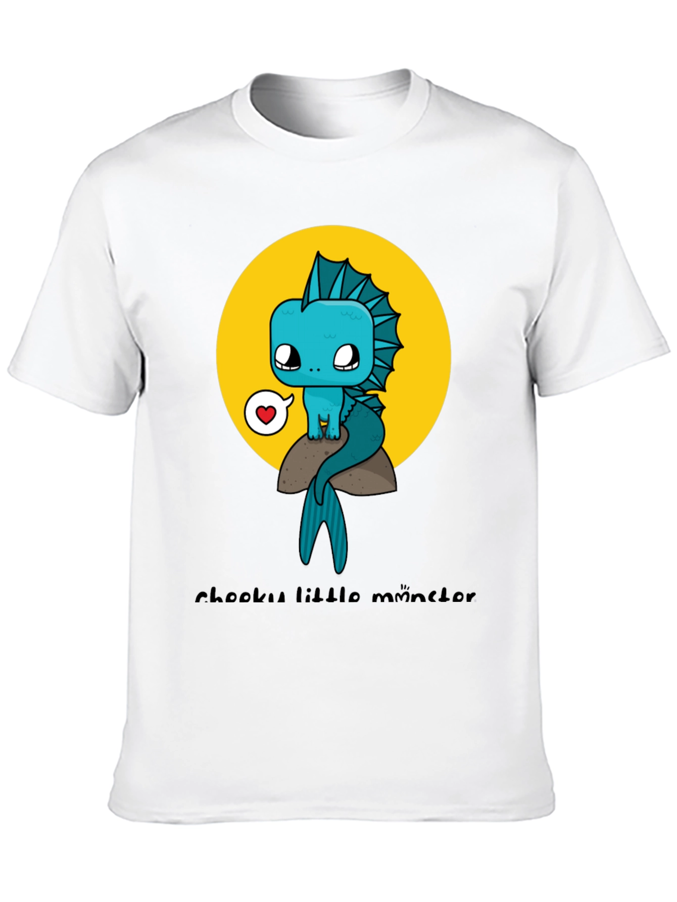 Cute Cartoon Monster Graphic Tee