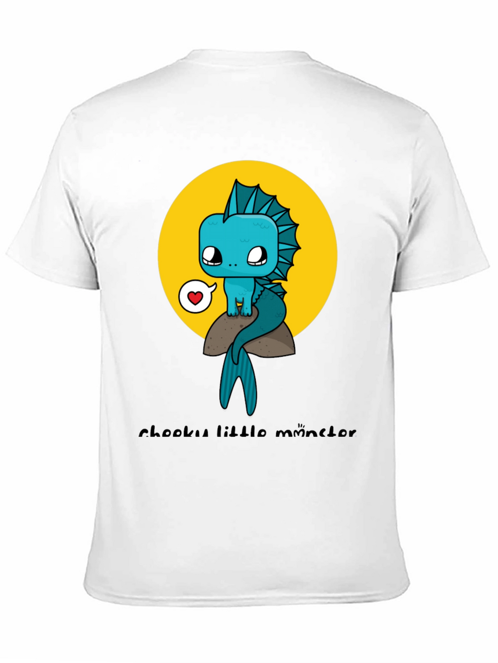 Cute Cartoon Monster Graphic Tee