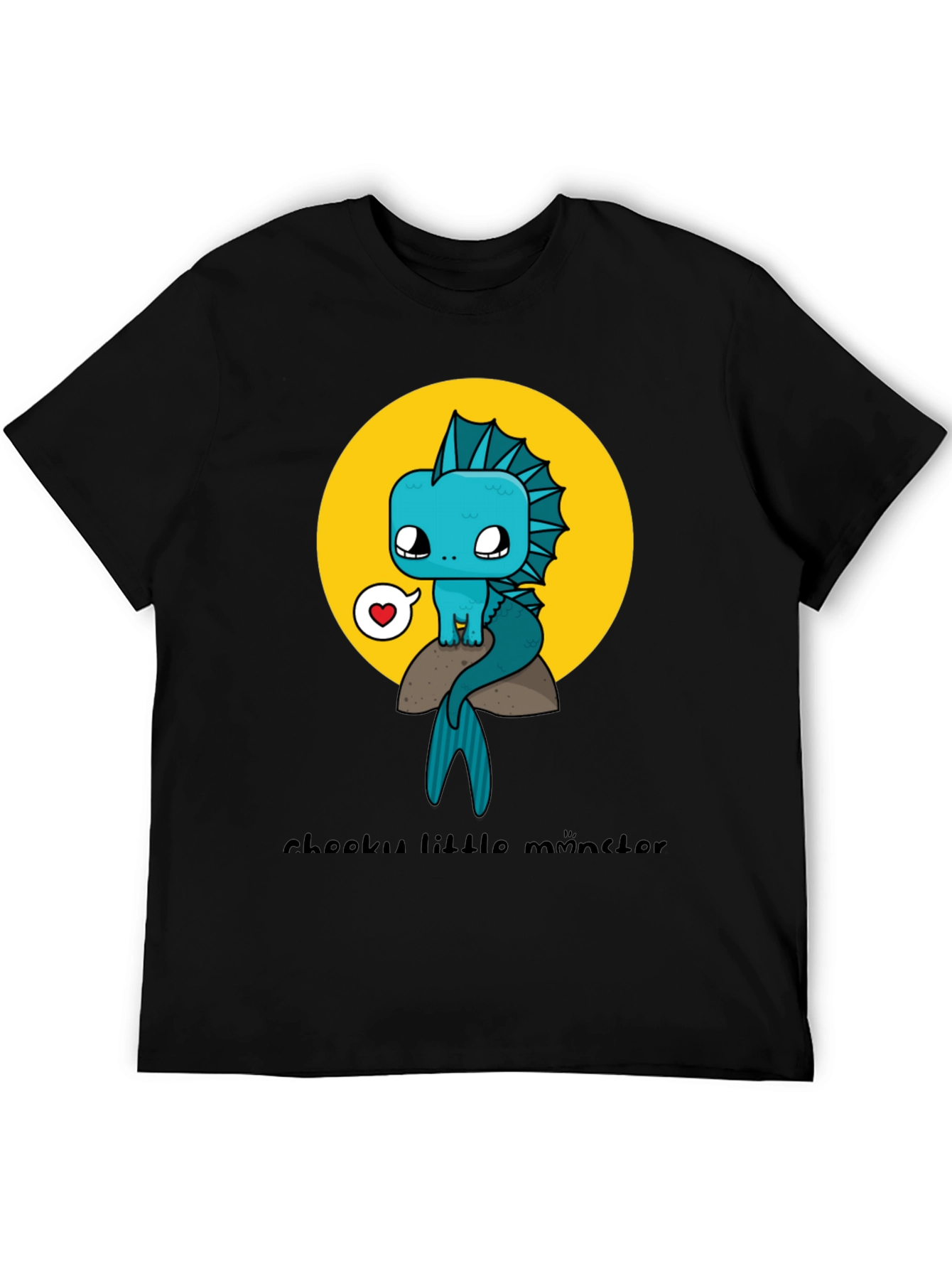 Cute Cartoon Monster Graphic Tee