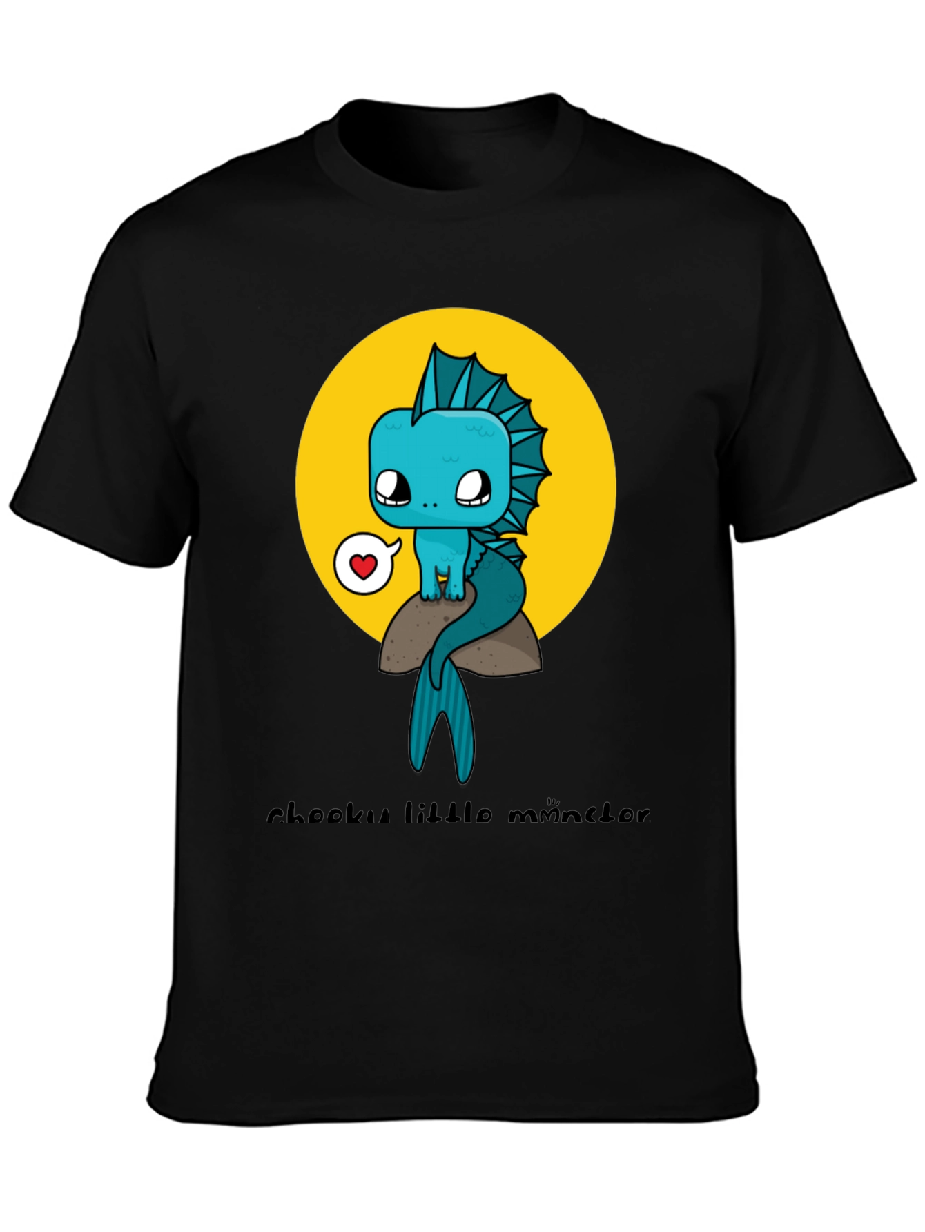 Cute Cartoon Monster Graphic Tee