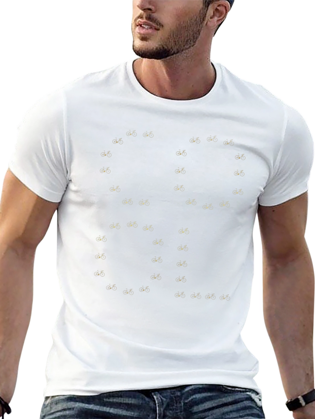 Cool Bike Graphic T-Shirt - Black