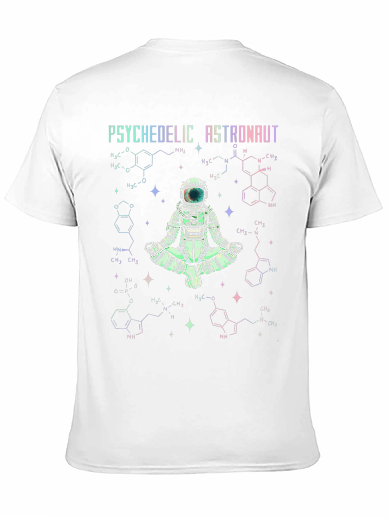 Psychedelic Astronaut Graphic T-Shirt