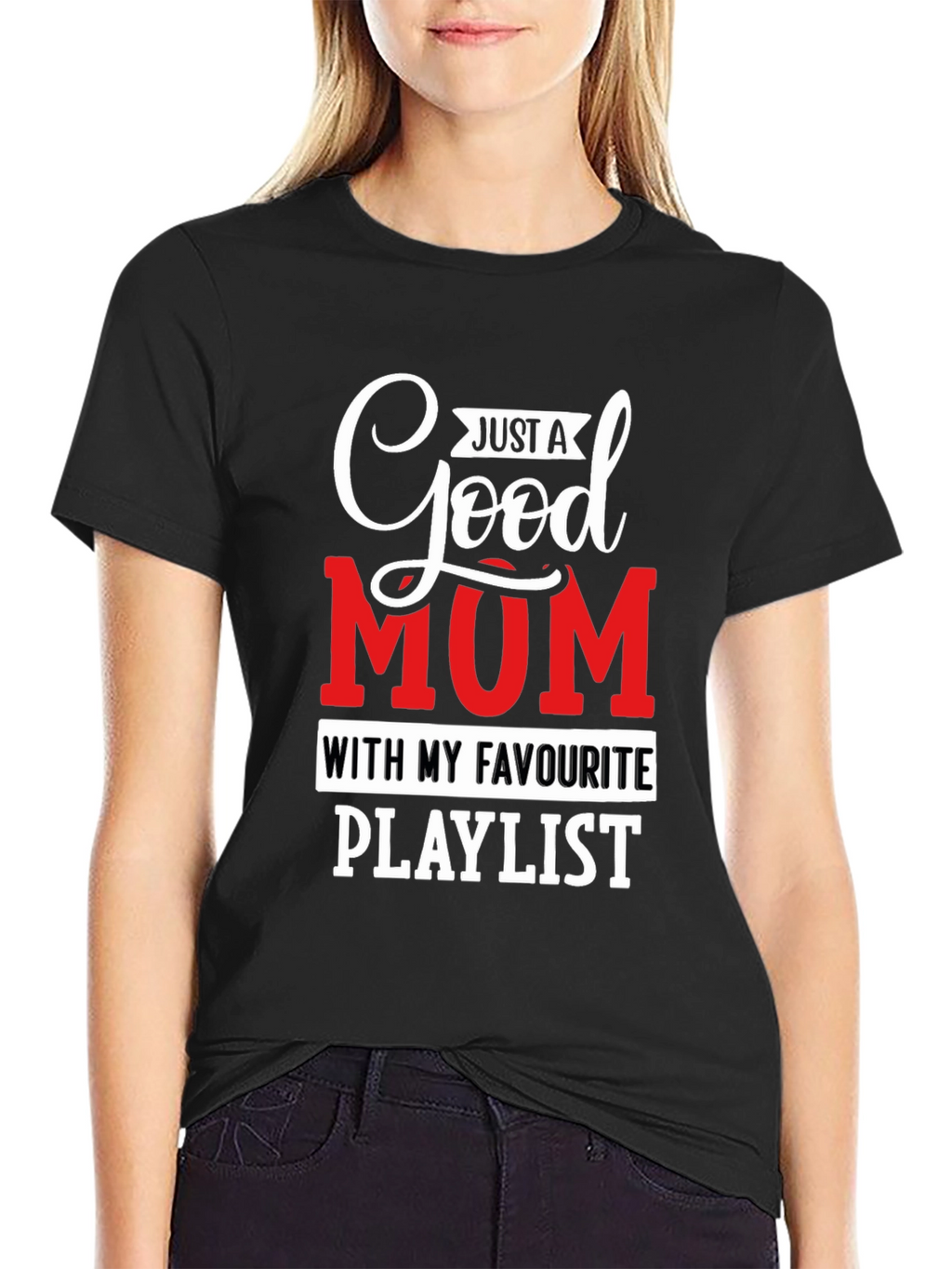 Good Mum Playlist T-Shirt