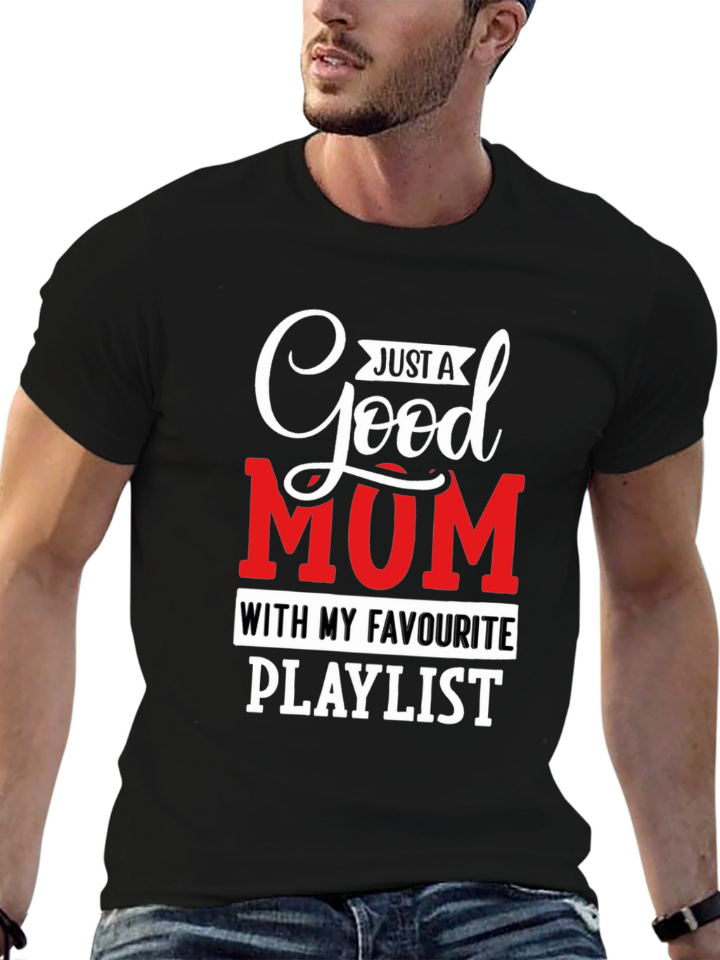 Good Mum Playlist T-Shirt