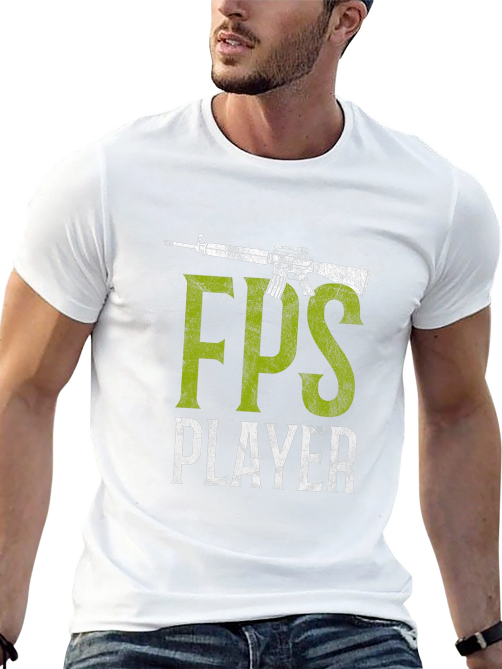 FPS Player Graphic Tee - Gamer Gift