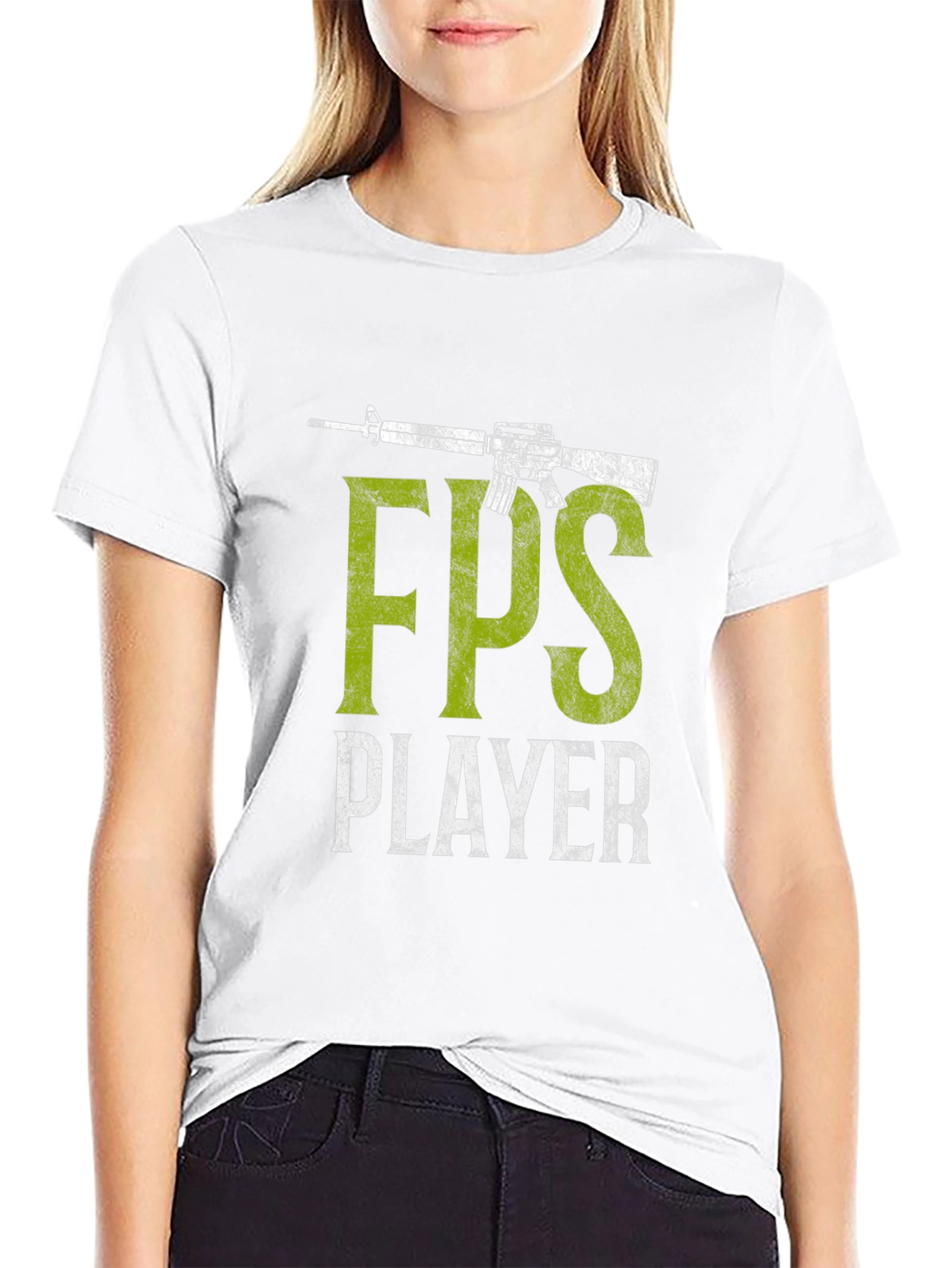 FPS Player Graphic Tee - Gamer Gift