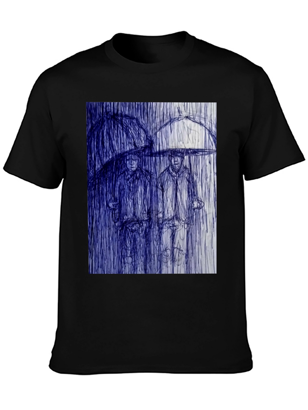 Rainy Day Sketch Graphic Tee