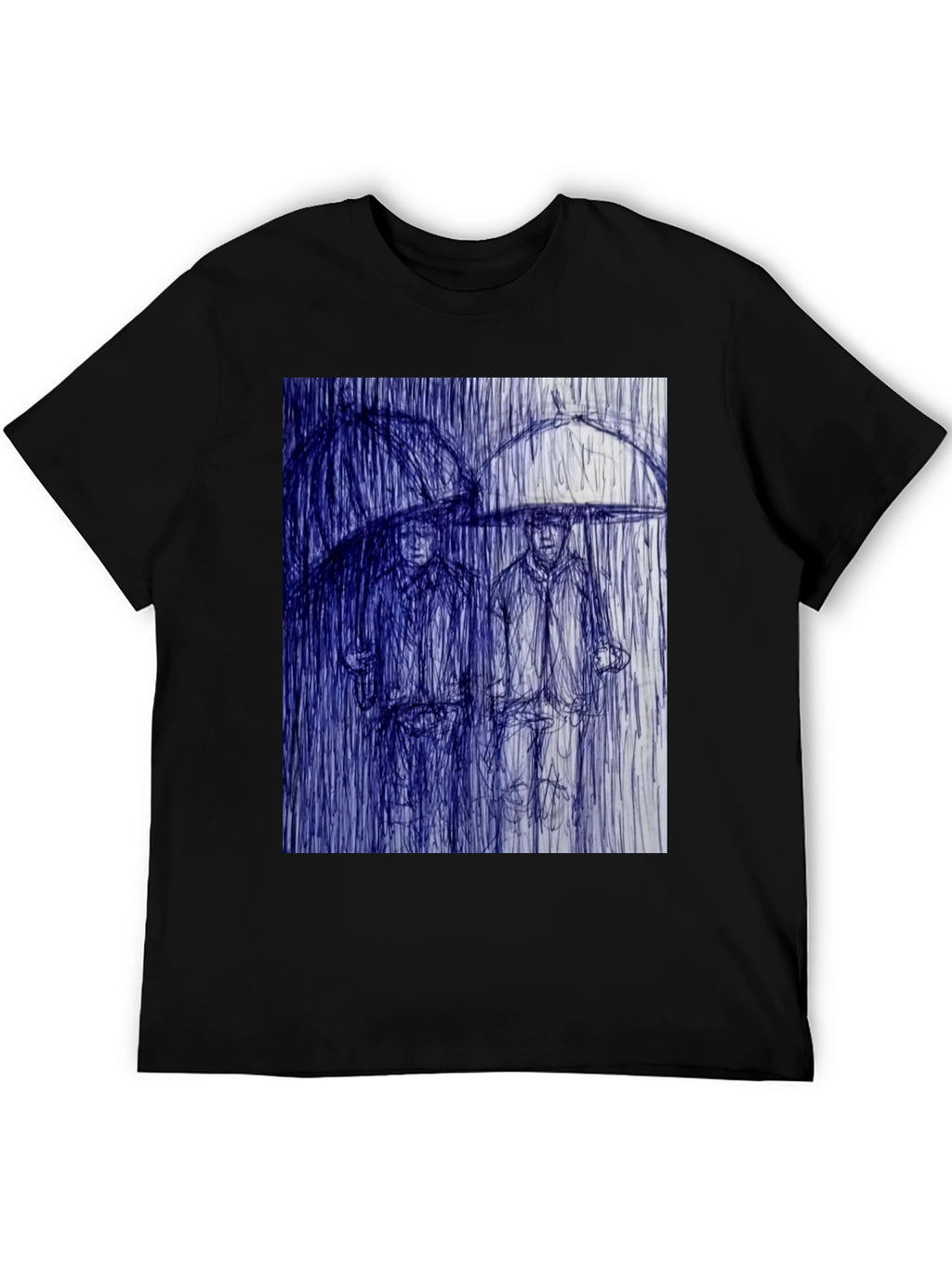 Rainy Day Sketch Graphic Tee
