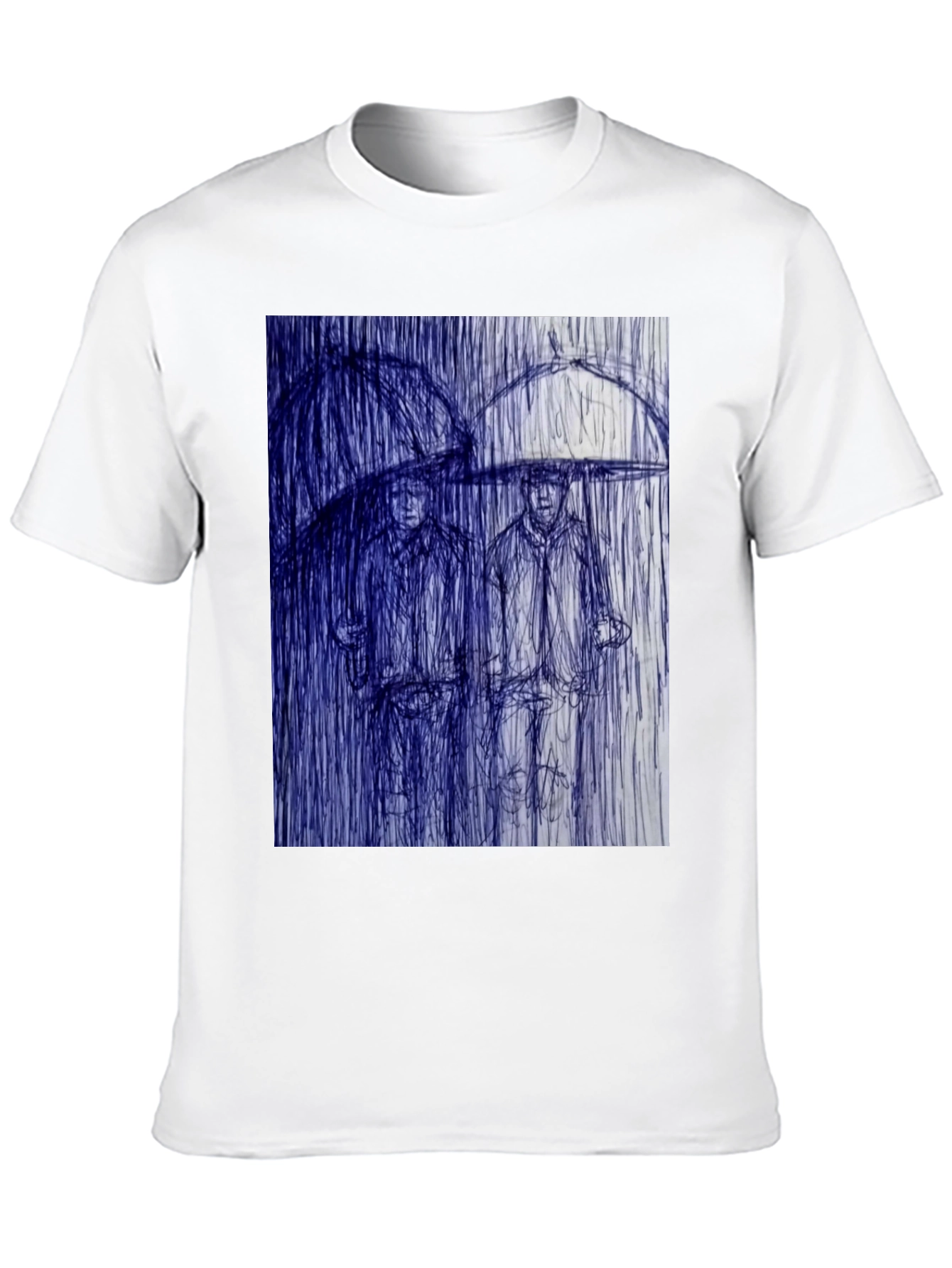 Rainy Day Sketch Graphic Tee