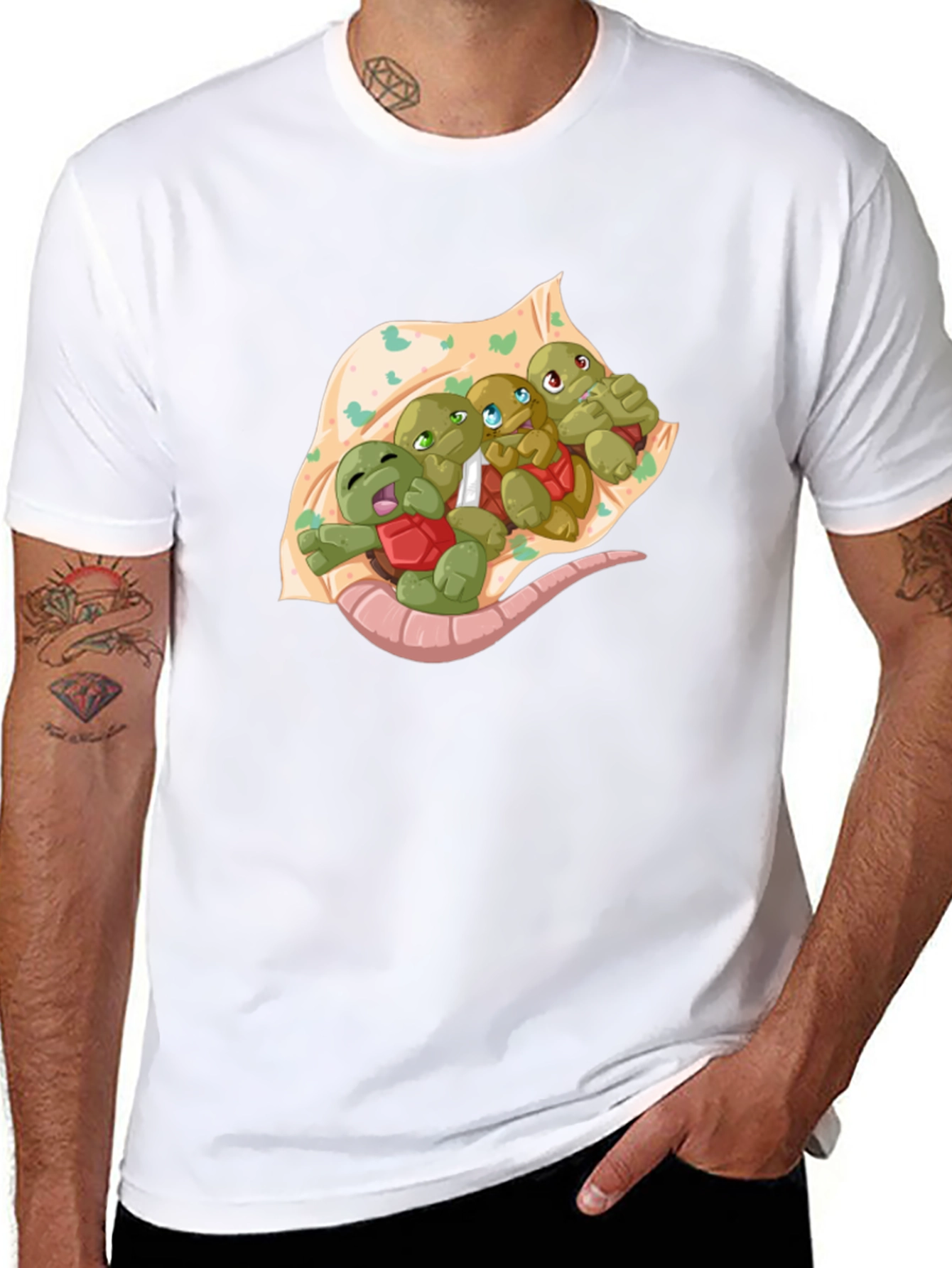 Ninja Turtles Burrito T-Shirt