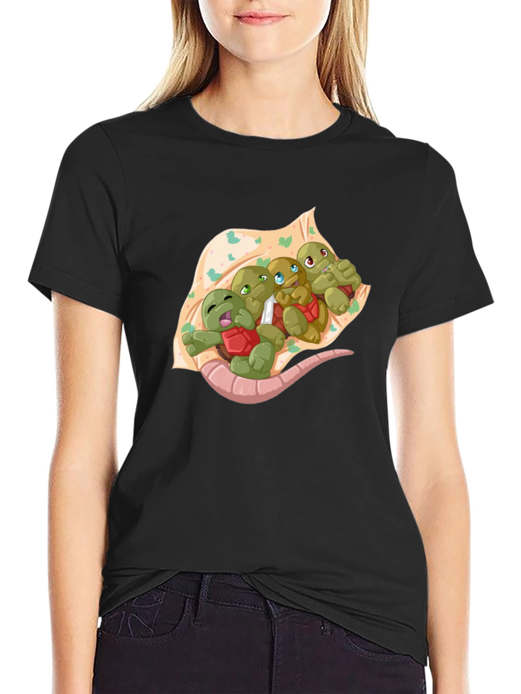 Ninja Turtles Burrito T-Shirt