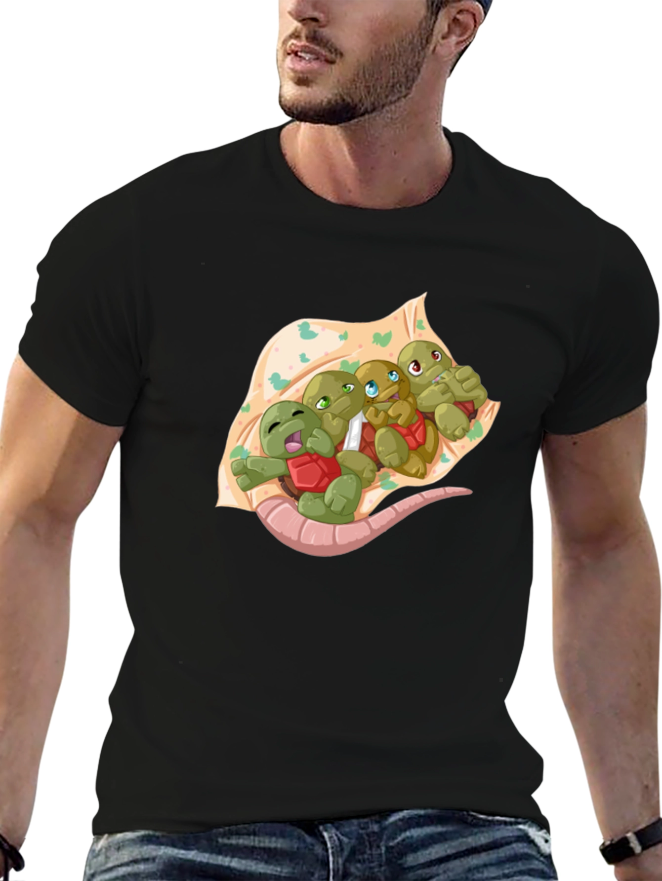 Ninja Turtles Burrito T-Shirt
