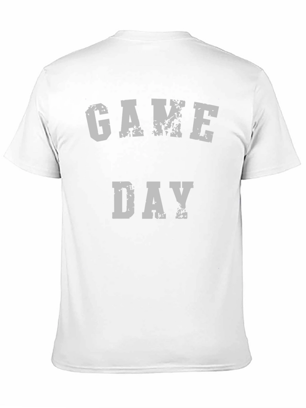 Game Day Graphic Tee - Black Cotton T-Shirt