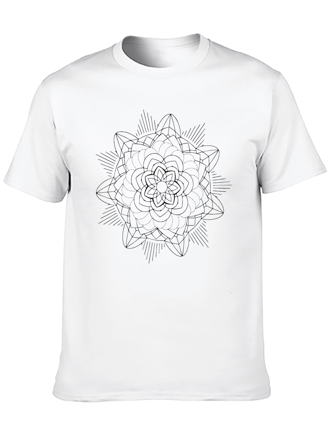 Black Mandala Graphic Tee